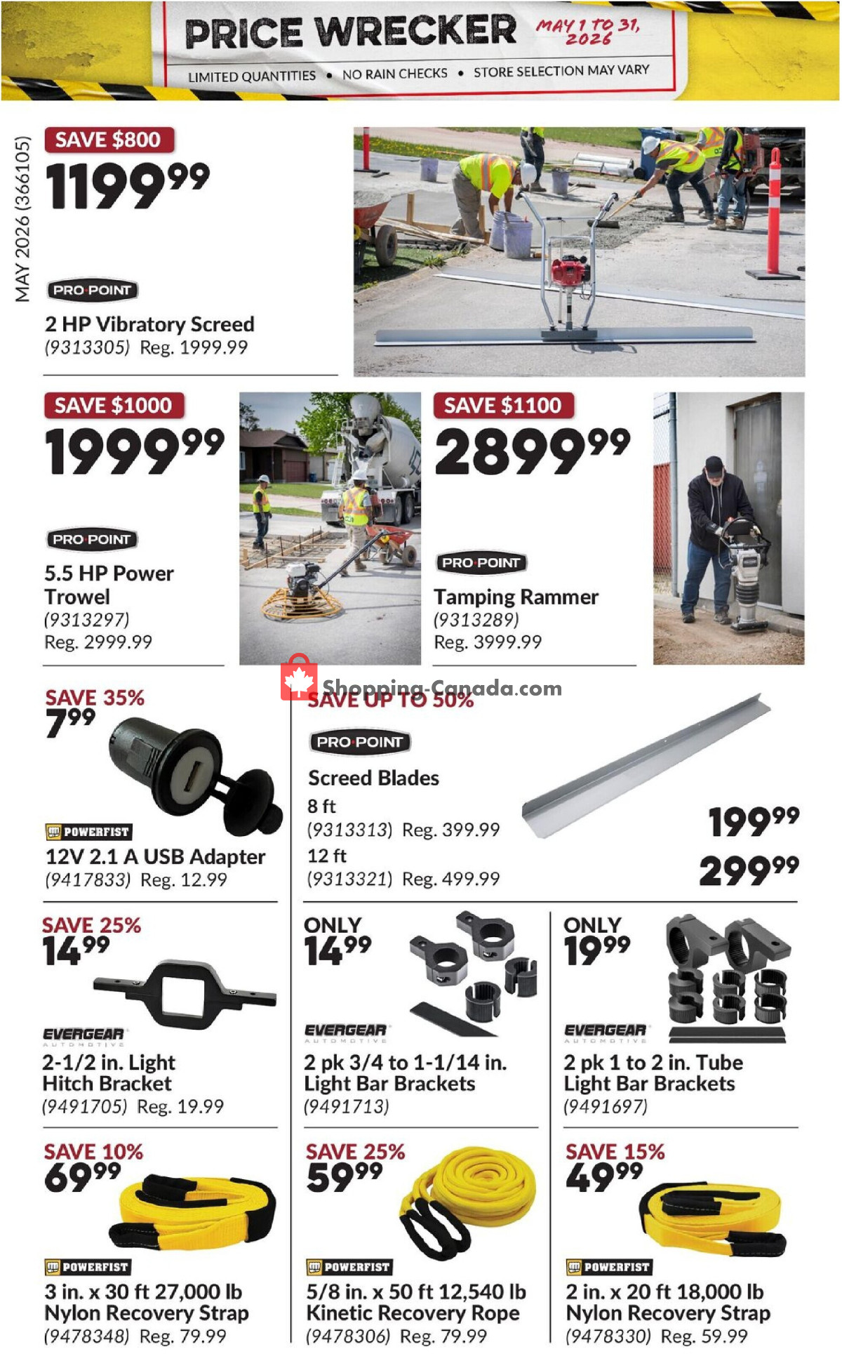 Princess Auto flyer from Friday May 1, 2026 to Sunday May 31, 2026 - page 37