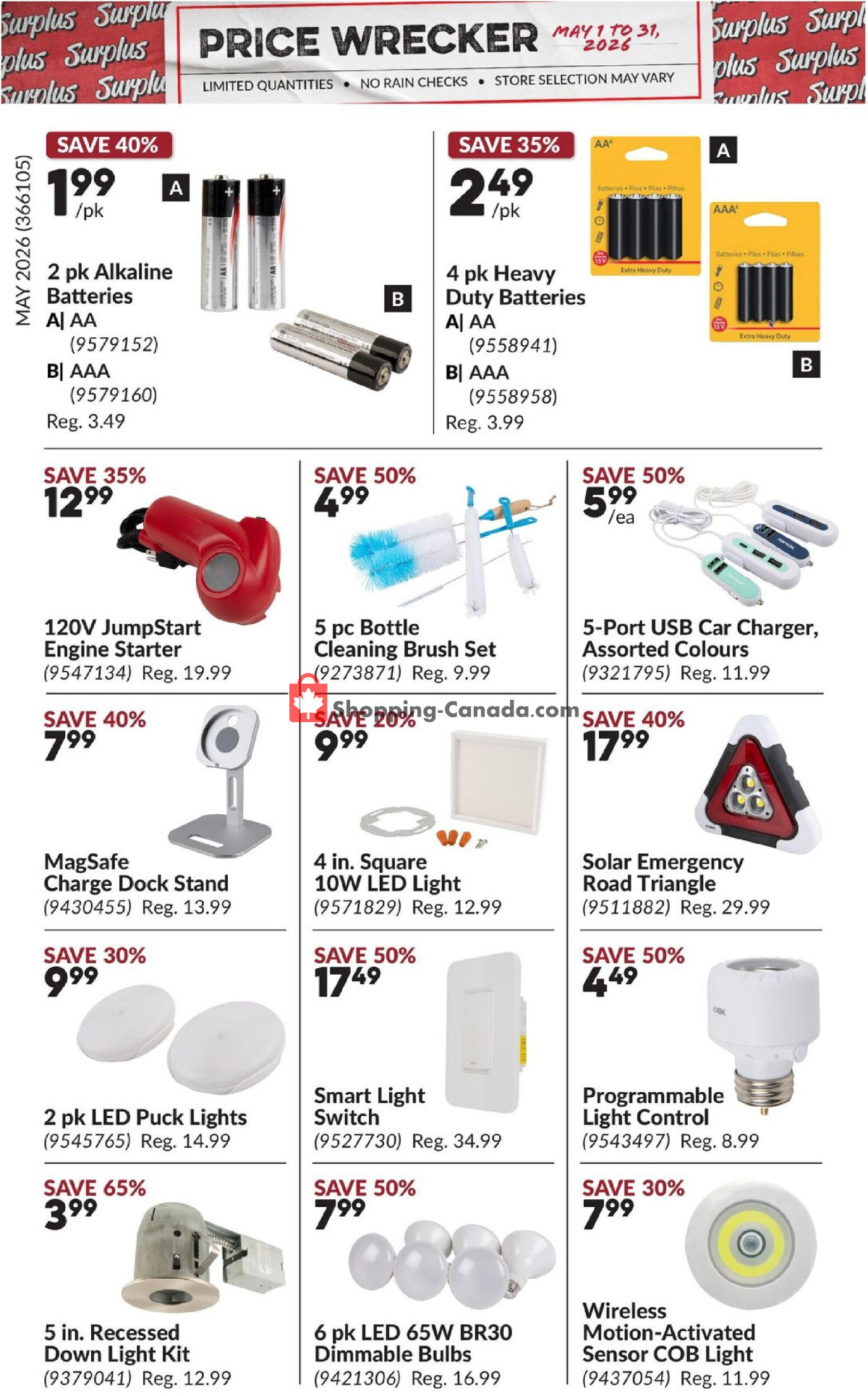 Princess Auto flyer from Friday May 1, 2026 to Sunday May 31, 2026 - page 4