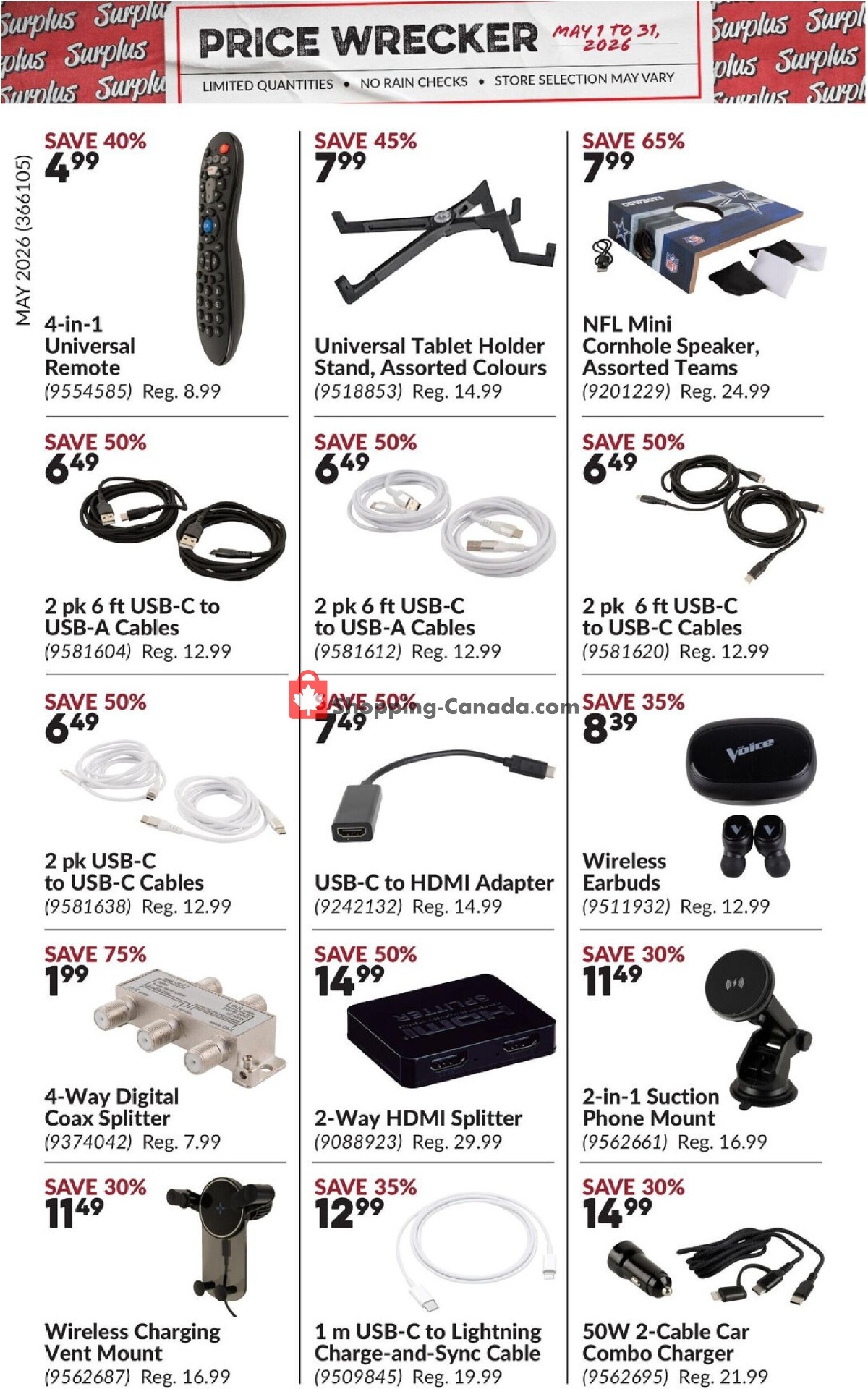 Princess Auto flyer from Friday May 1, 2026 to Sunday May 31, 2026 - page 6