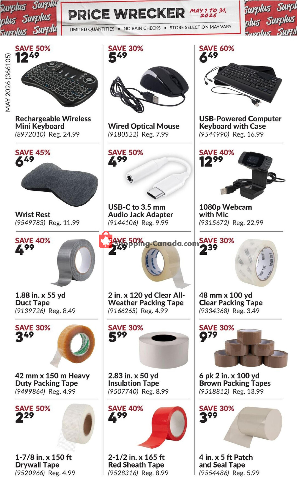 Princess Auto flyer from Friday May 1, 2026 to Sunday May 31, 2026 - page 7