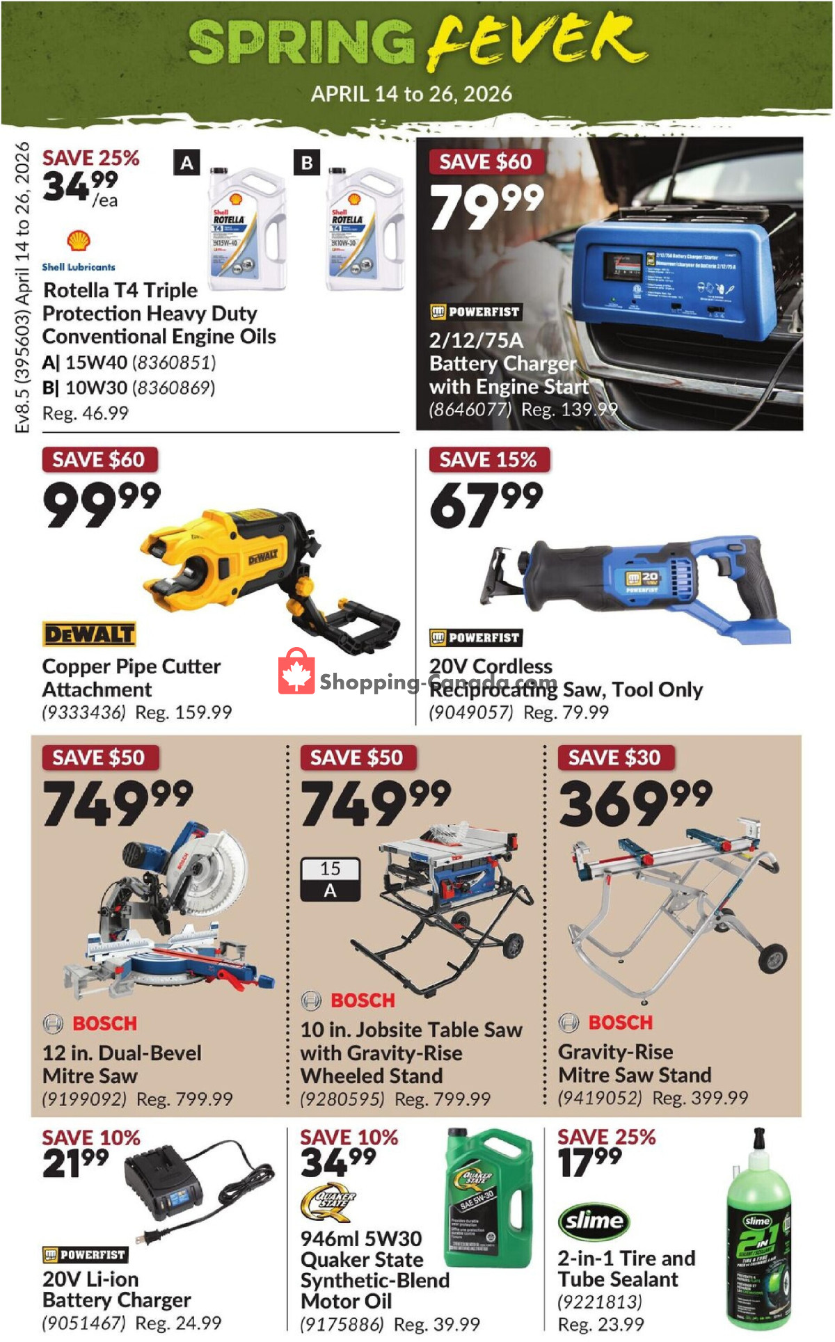 Princess Auto flyer from Tuesday April 14, 2026 to Sunday April 26, 2026 - page 11