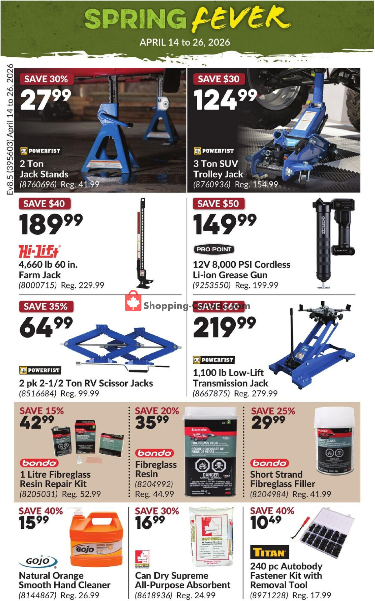 Princess Auto flyer from Tuesday April 14, 2026 to Sunday April 26, 2026 - page 13