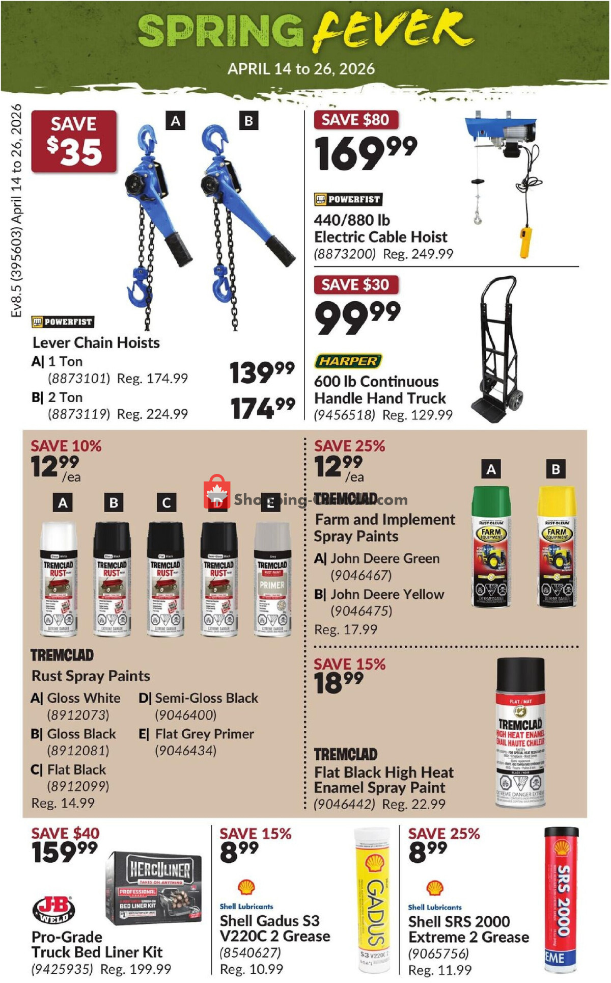 Princess Auto flyer from Tuesday April 14, 2026 to Sunday April 26, 2026 - page 14