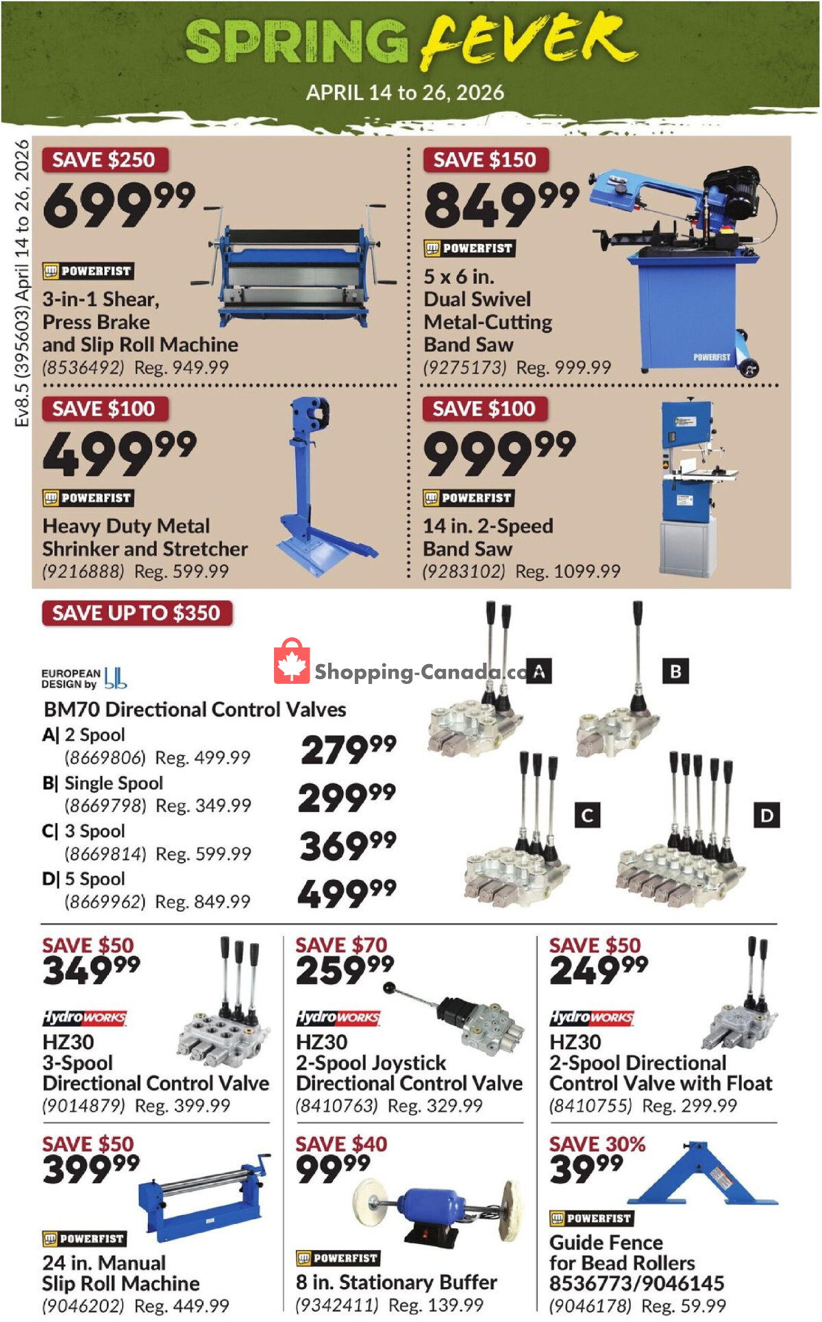 Princess Auto flyer from Tuesday April 14, 2026 to Sunday April 26, 2026 - page 19