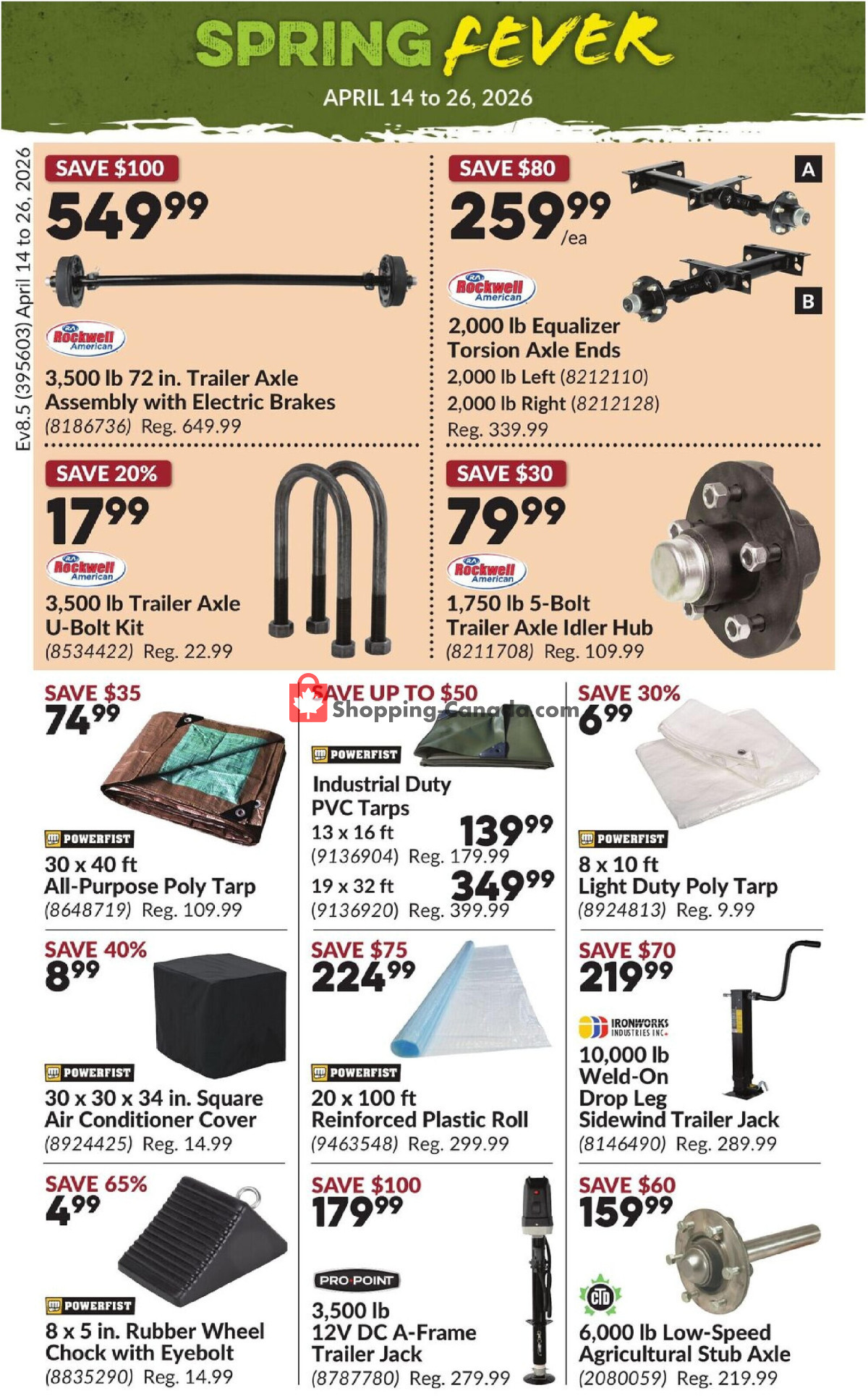 Princess Auto flyer from Tuesday April 14, 2026 to Sunday April 26, 2026 - page 3