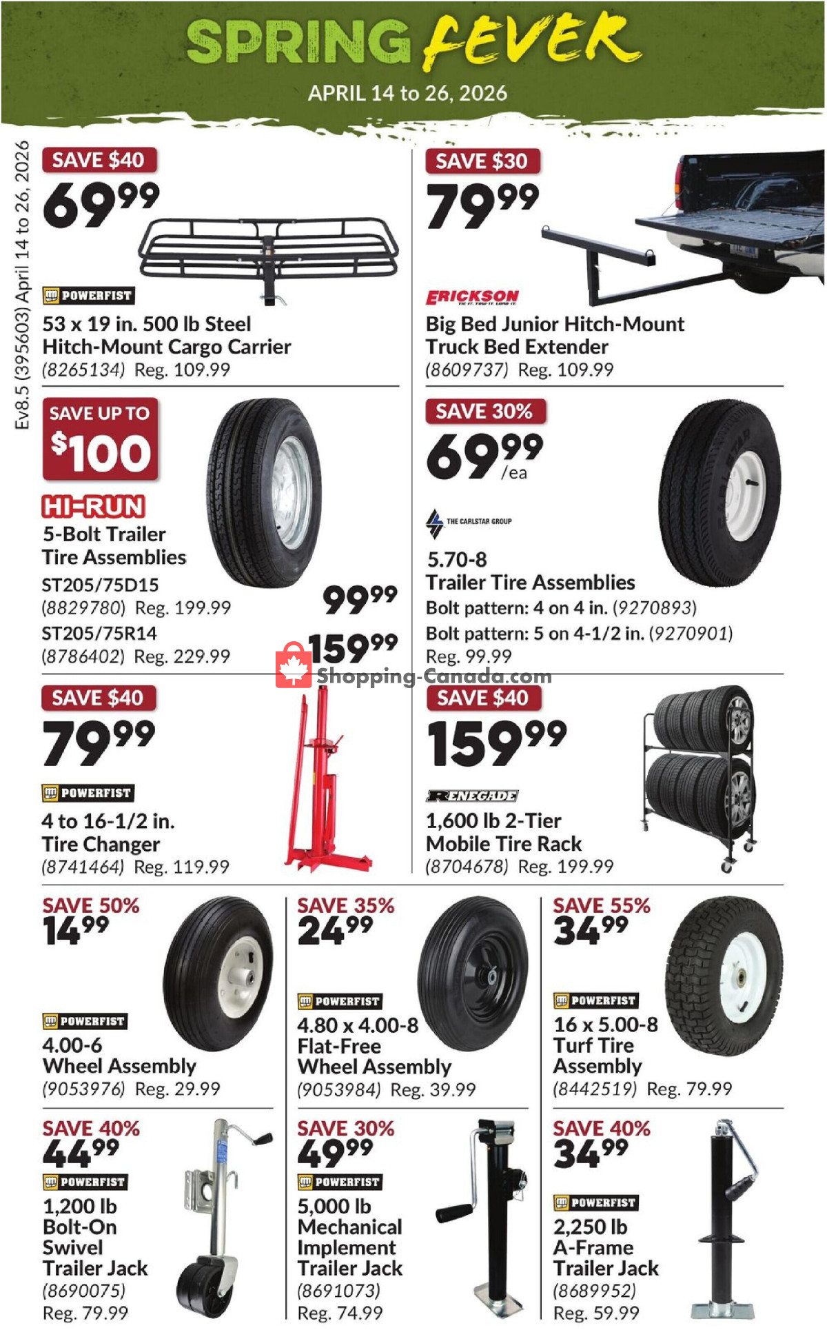 Princess Auto flyer from Tuesday April 14, 2026 to Sunday April 26, 2026 - page 4