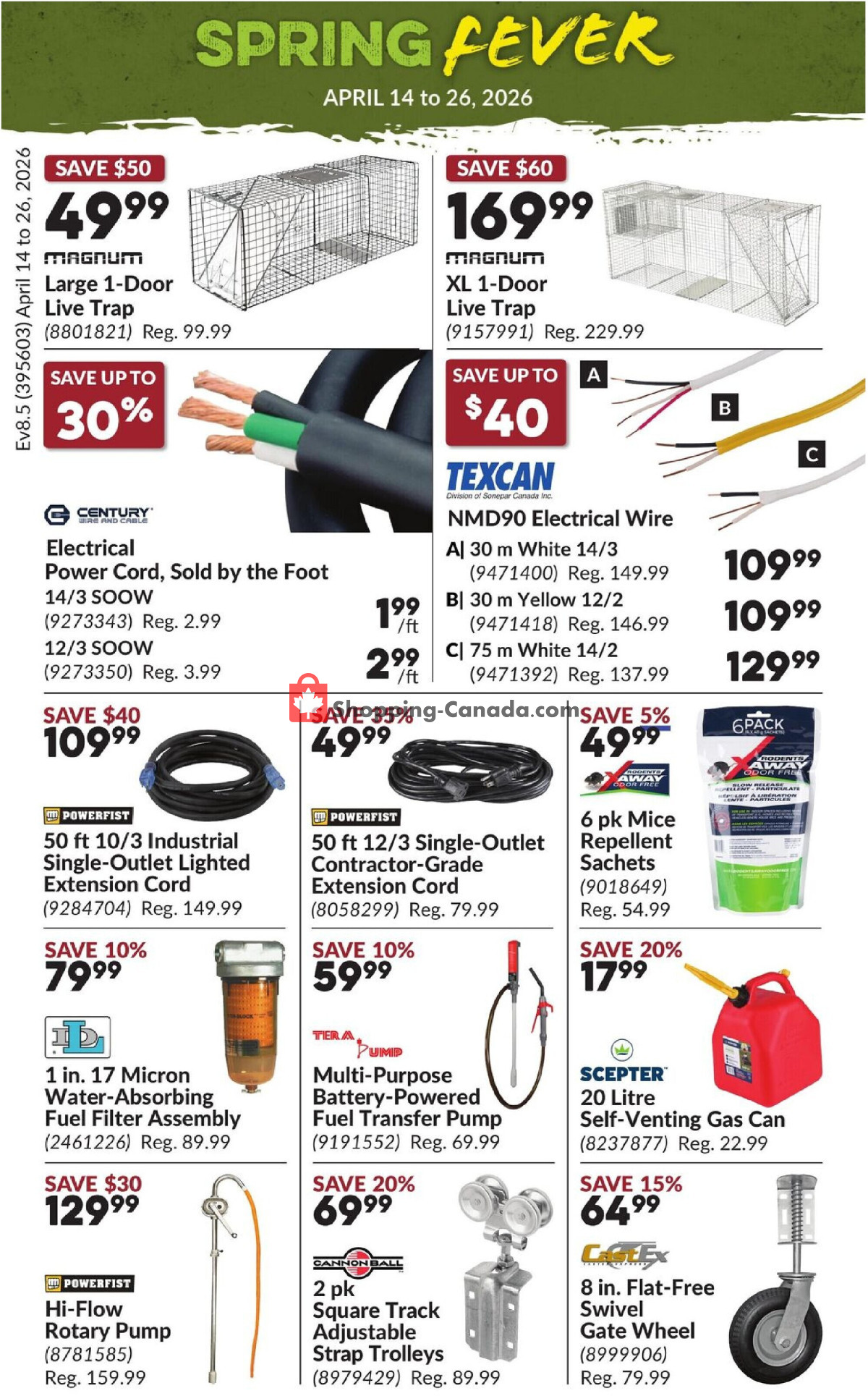 Princess Auto flyer from Tuesday April 14, 2026 to Sunday April 26, 2026 - page 7