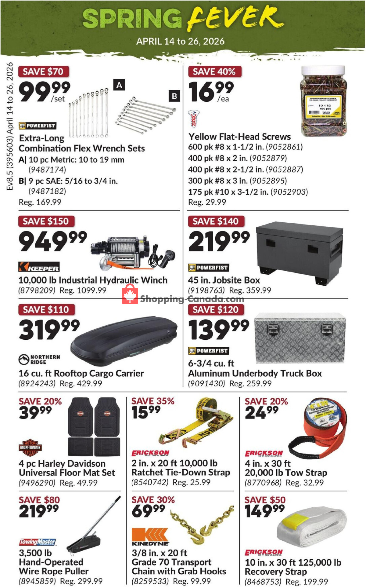 Princess Auto flyer from Tuesday April 14, 2026 to Sunday April 26, 2026 - page 8