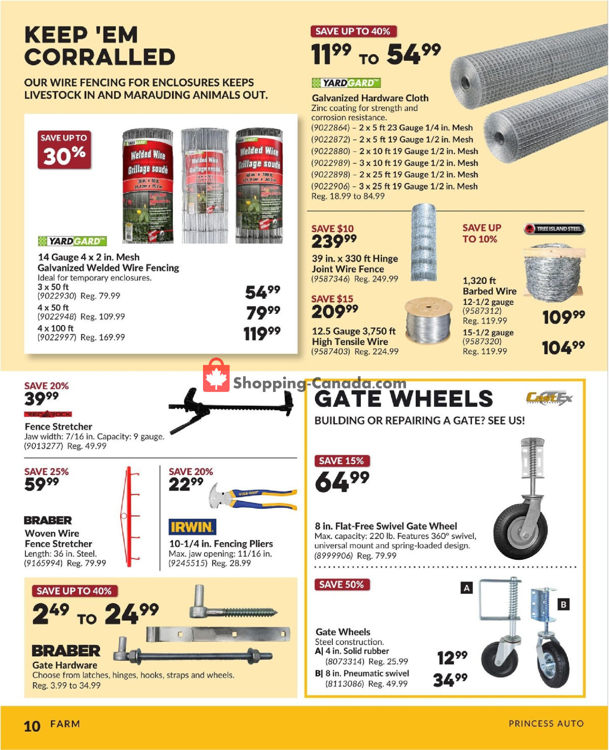 Princess Auto flyer from Monday April 27, 2026 to Sunday May 10, 2026 - page 10