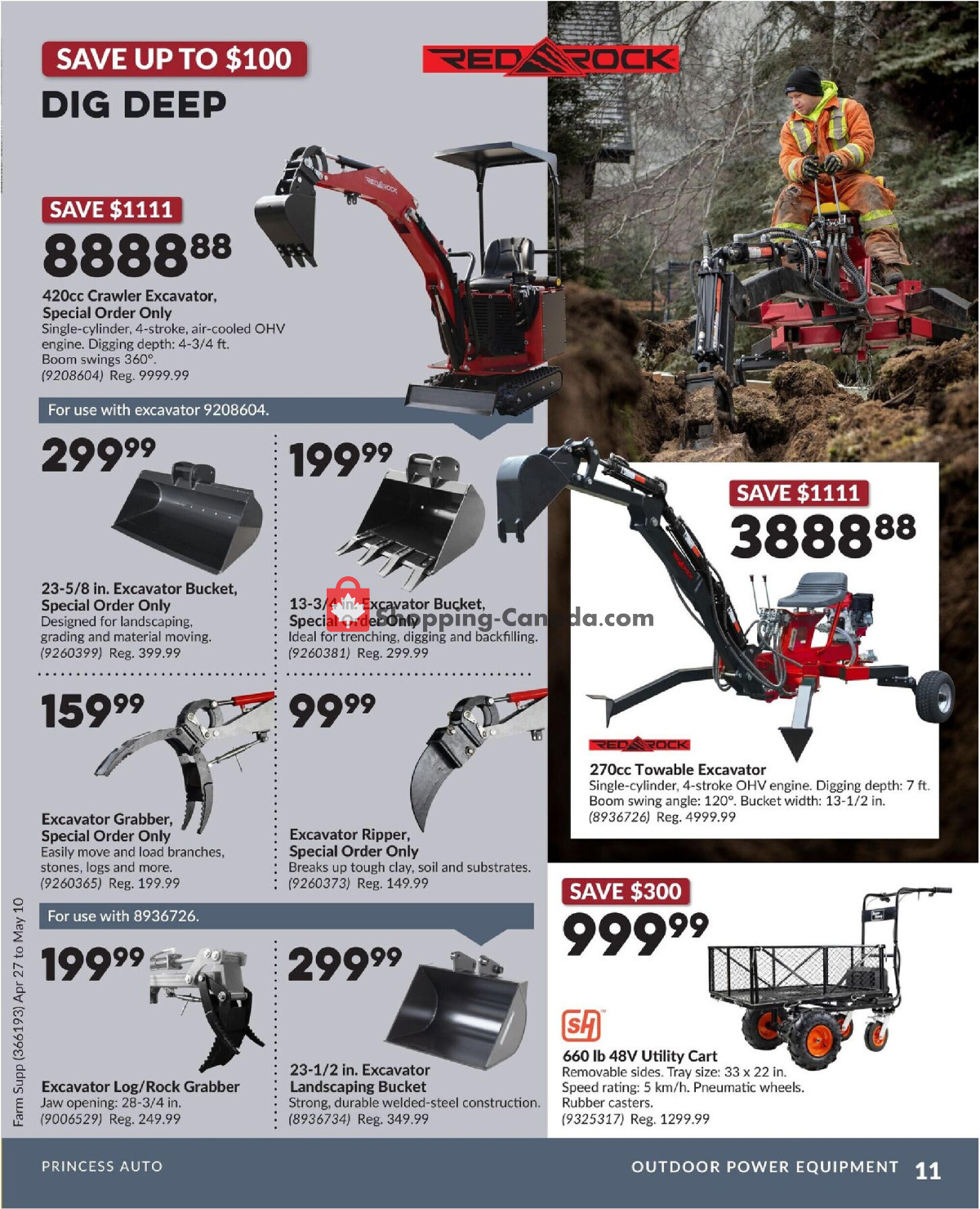 Princess Auto flyer from Monday April 27, 2026 to Sunday May 10, 2026 - page 11