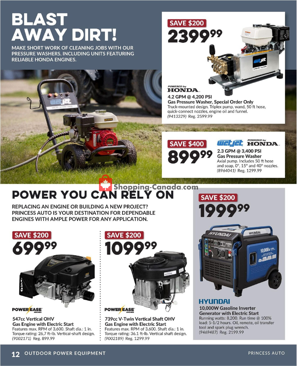 Princess Auto flyer from Monday April 27, 2026 to Sunday May 10, 2026 - page 12
