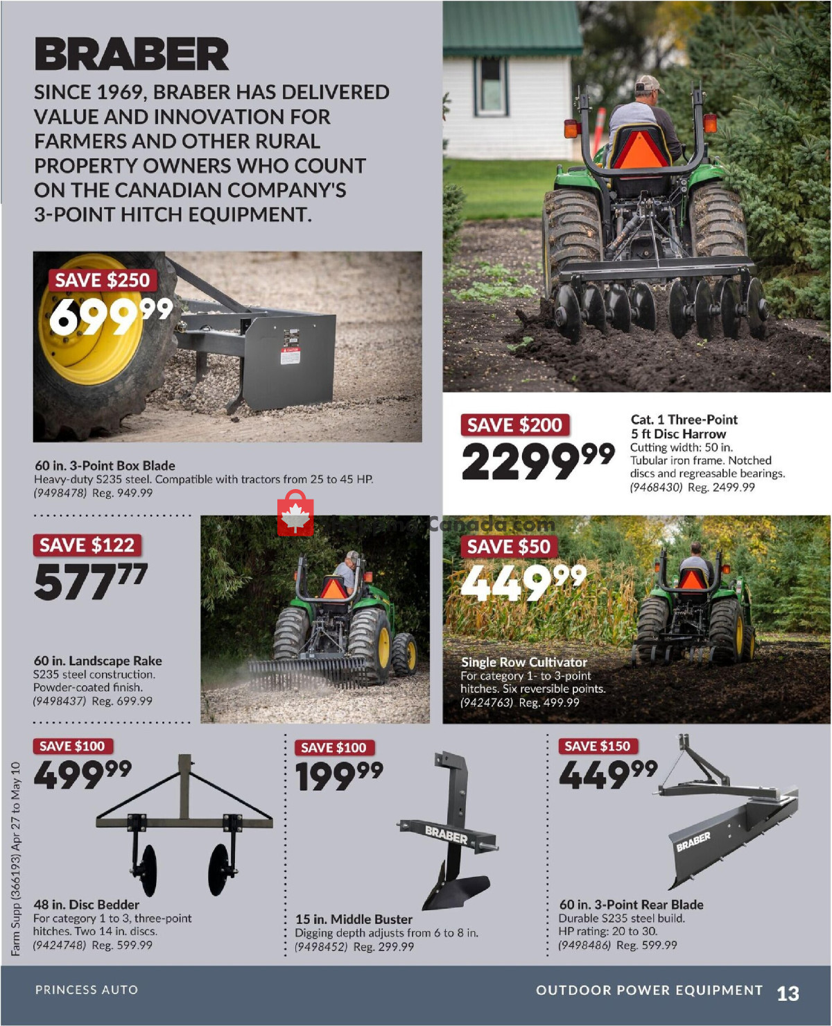 Princess Auto flyer from Monday April 27, 2026 to Sunday May 10, 2026 - page 13