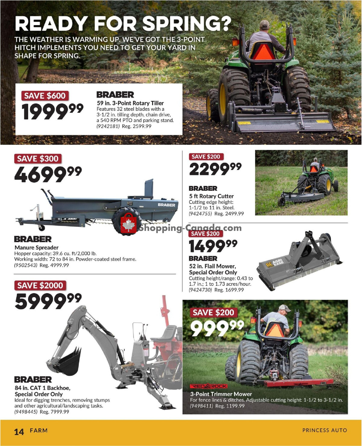 Princess Auto flyer from Monday April 27, 2026 to Sunday May 10, 2026 - page 14