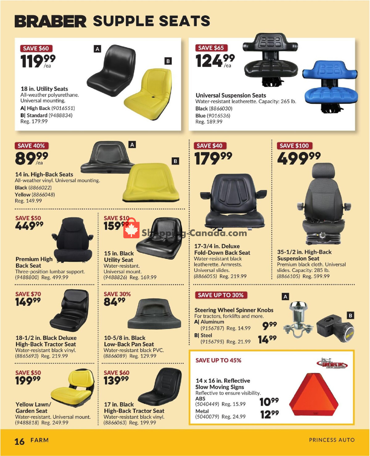 Princess Auto flyer from Monday April 27, 2026 to Sunday May 10, 2026 - page 16