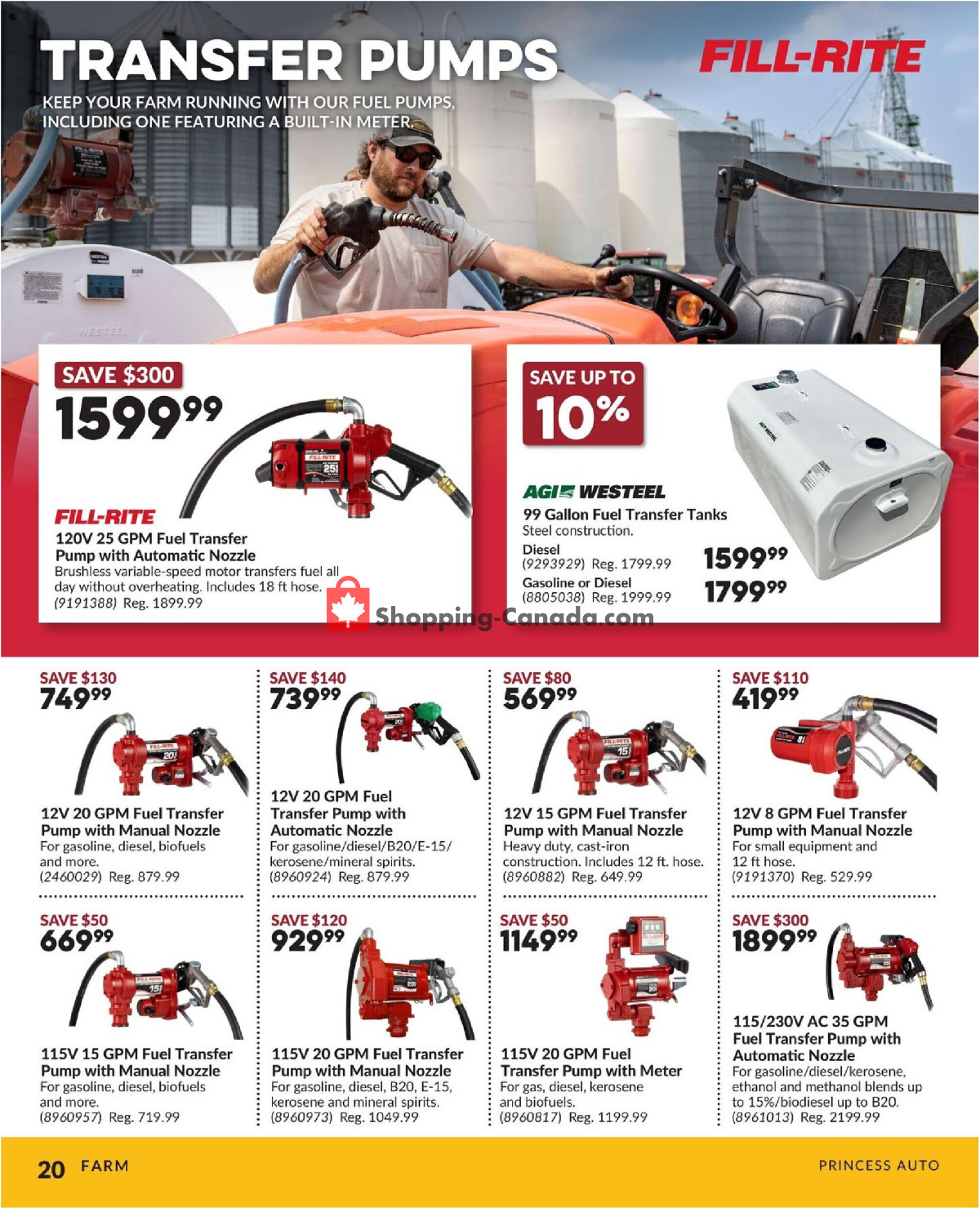 Princess Auto flyer from Monday April 27, 2026 to Sunday May 10, 2026 - page 20