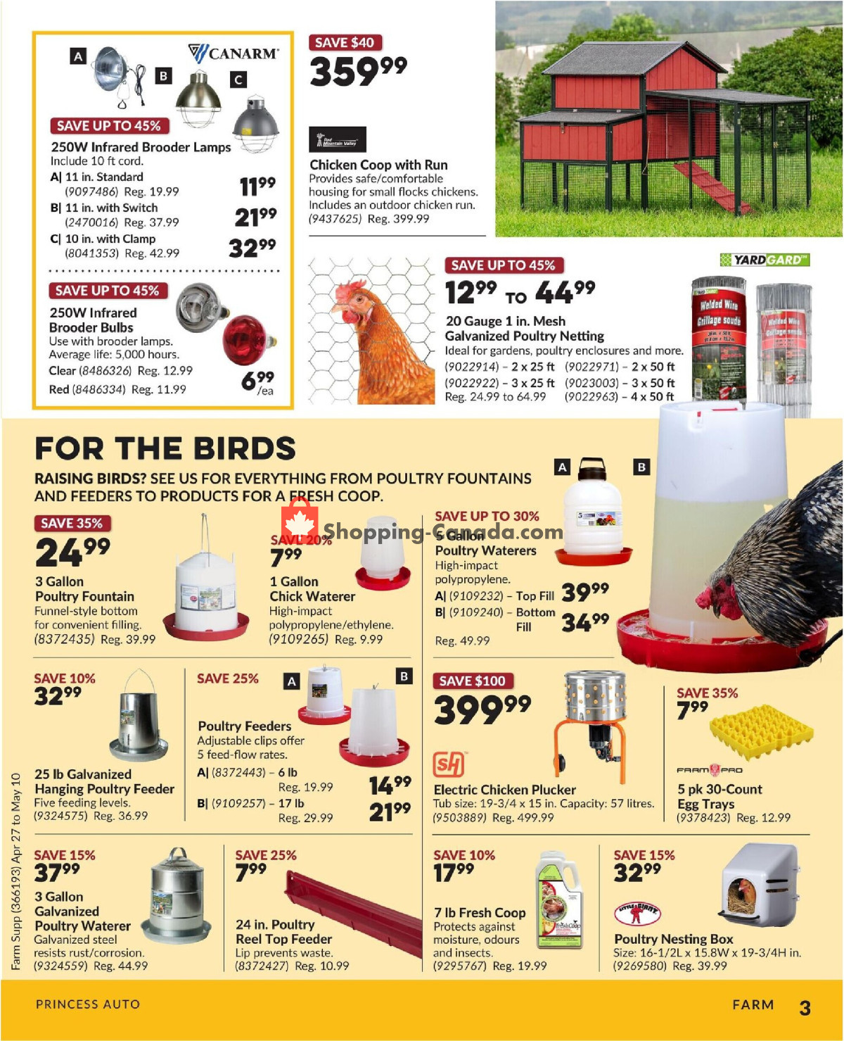 Princess Auto flyer from Monday April 27, 2026 to Sunday May 10, 2026 - page 3