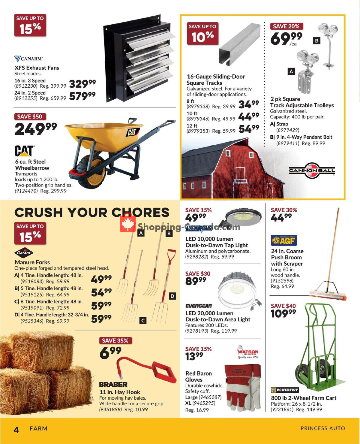 Princess Auto flyer from Monday April 27, 2026 to Sunday May 10, 2026 - page 4