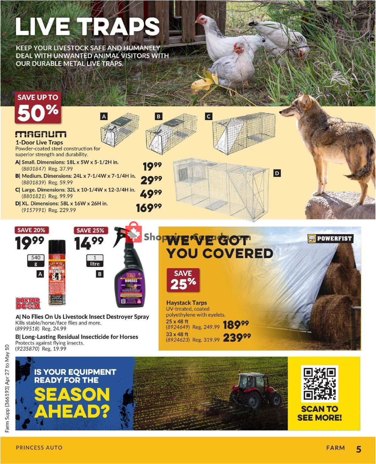 Princess Auto flyer from Monday April 27, 2026 to Sunday May 10, 2026 - page 5