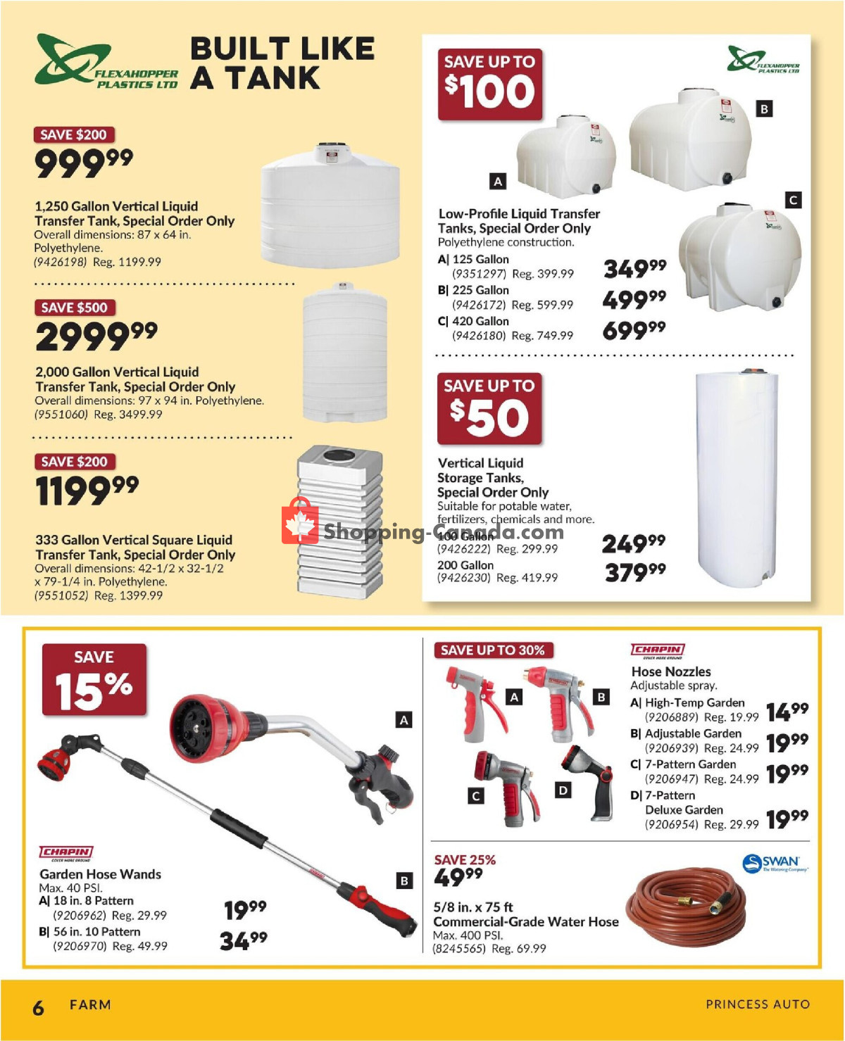 Princess Auto flyer from Monday April 27, 2026 to Sunday May 10, 2026 - page 6