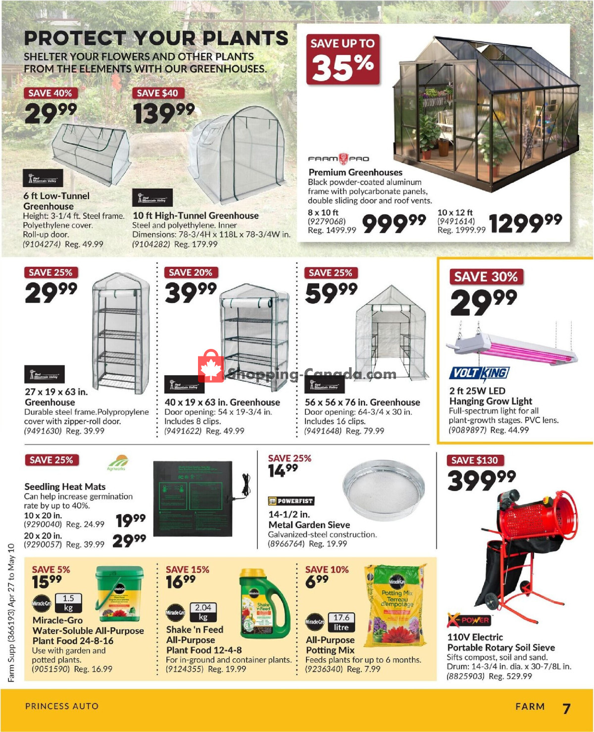 Princess Auto flyer from Monday April 27, 2026 to Sunday May 10, 2026 - page 7
