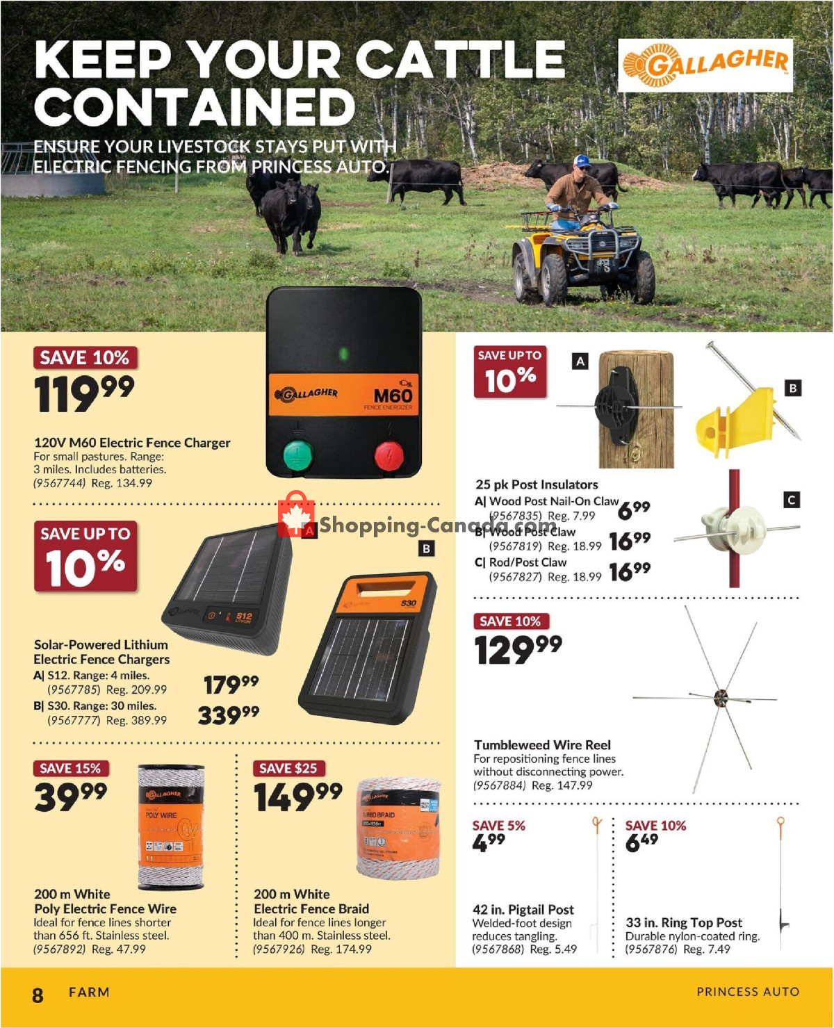 Princess Auto flyer from Monday April 27, 2026 to Sunday May 10, 2026 - page 8