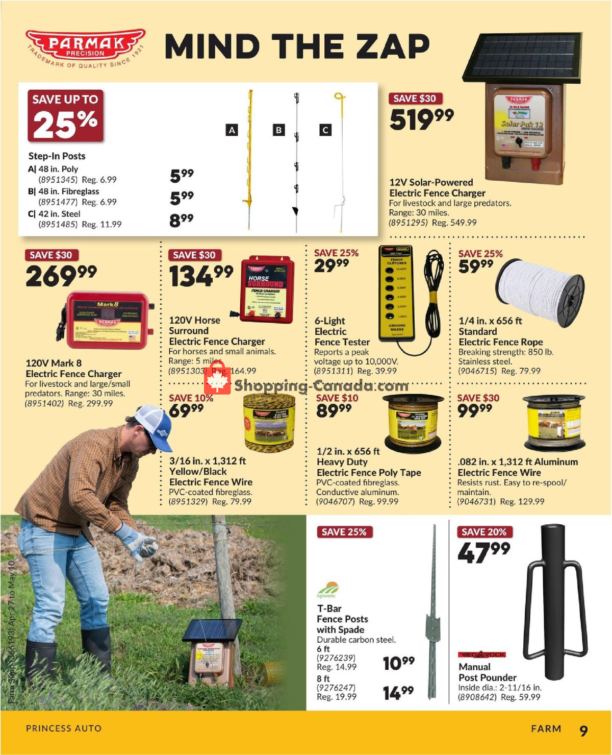 Princess Auto flyer from Monday April 27, 2026 to Sunday May 10, 2026 - page 9