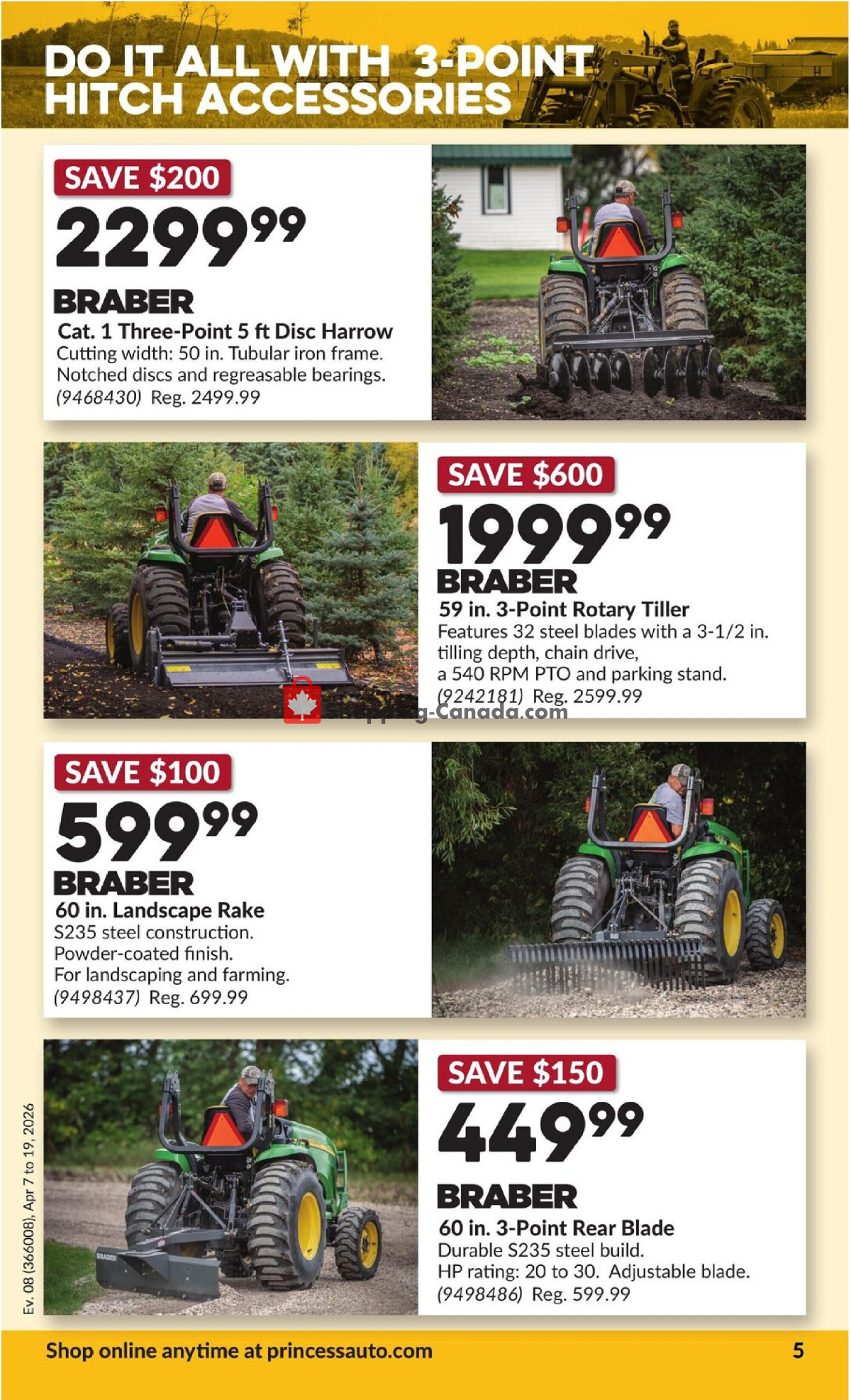 Princess Auto flyer from Tuesday April 7, 2026 to Sunday April 19, 2026 - page 11