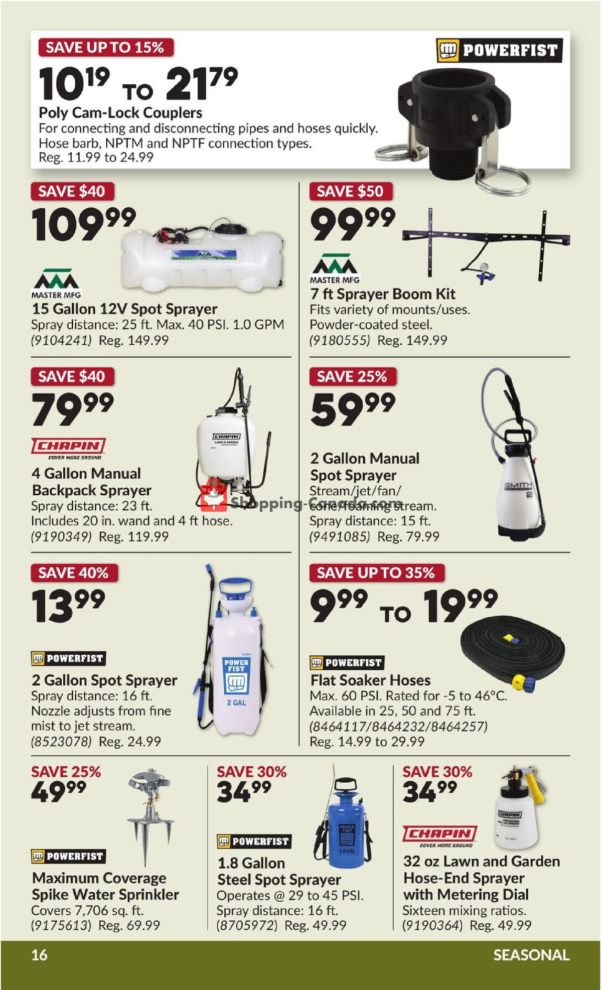 Princess Auto flyer from Tuesday April 7, 2026 to Sunday April 19, 2026 - page 22