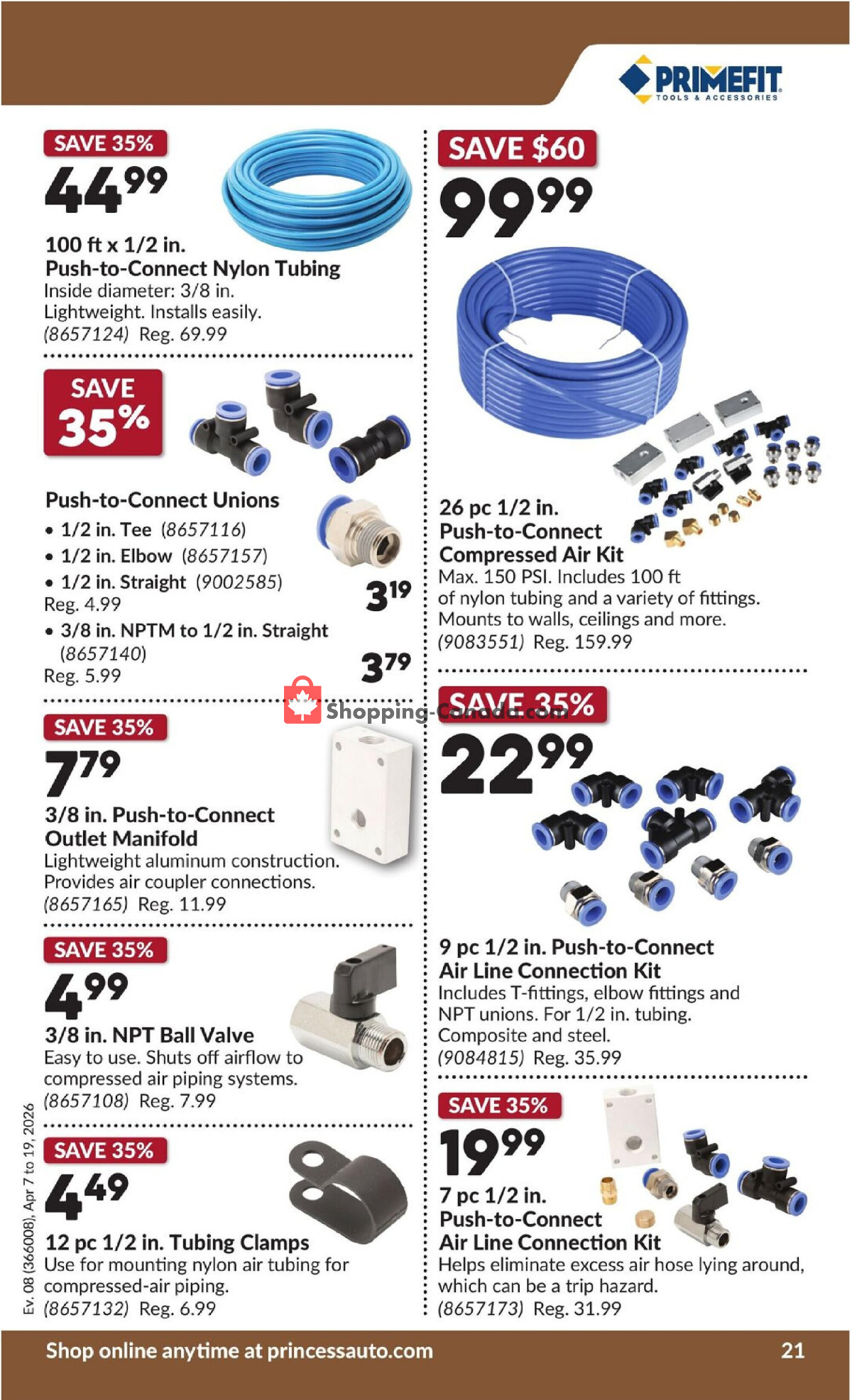 Princess Auto flyer from Tuesday April 7, 2026 to Sunday April 19, 2026 - page 27