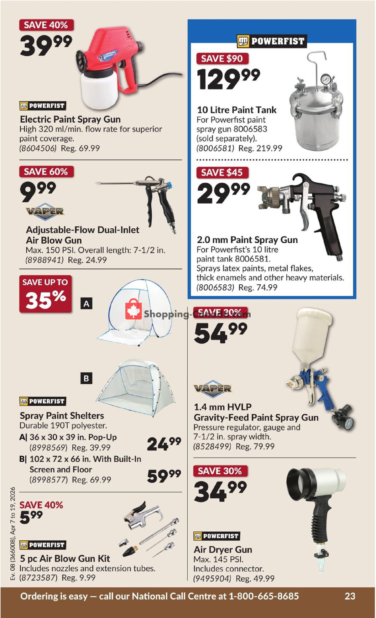 Princess Auto flyer from Tuesday April 7, 2026 to Sunday April 19, 2026 - page 29