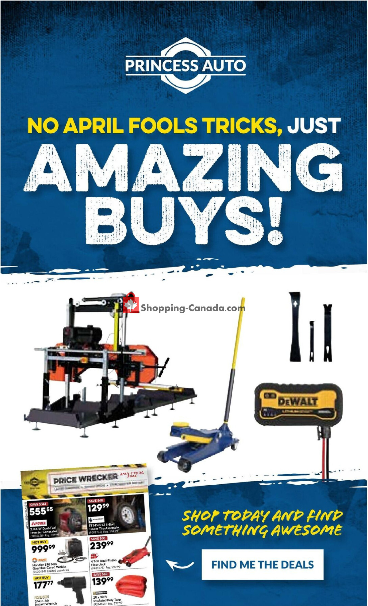 Princess Auto flyer from Tuesday April 7, 2026 to Sunday April 19, 2026 - page 3