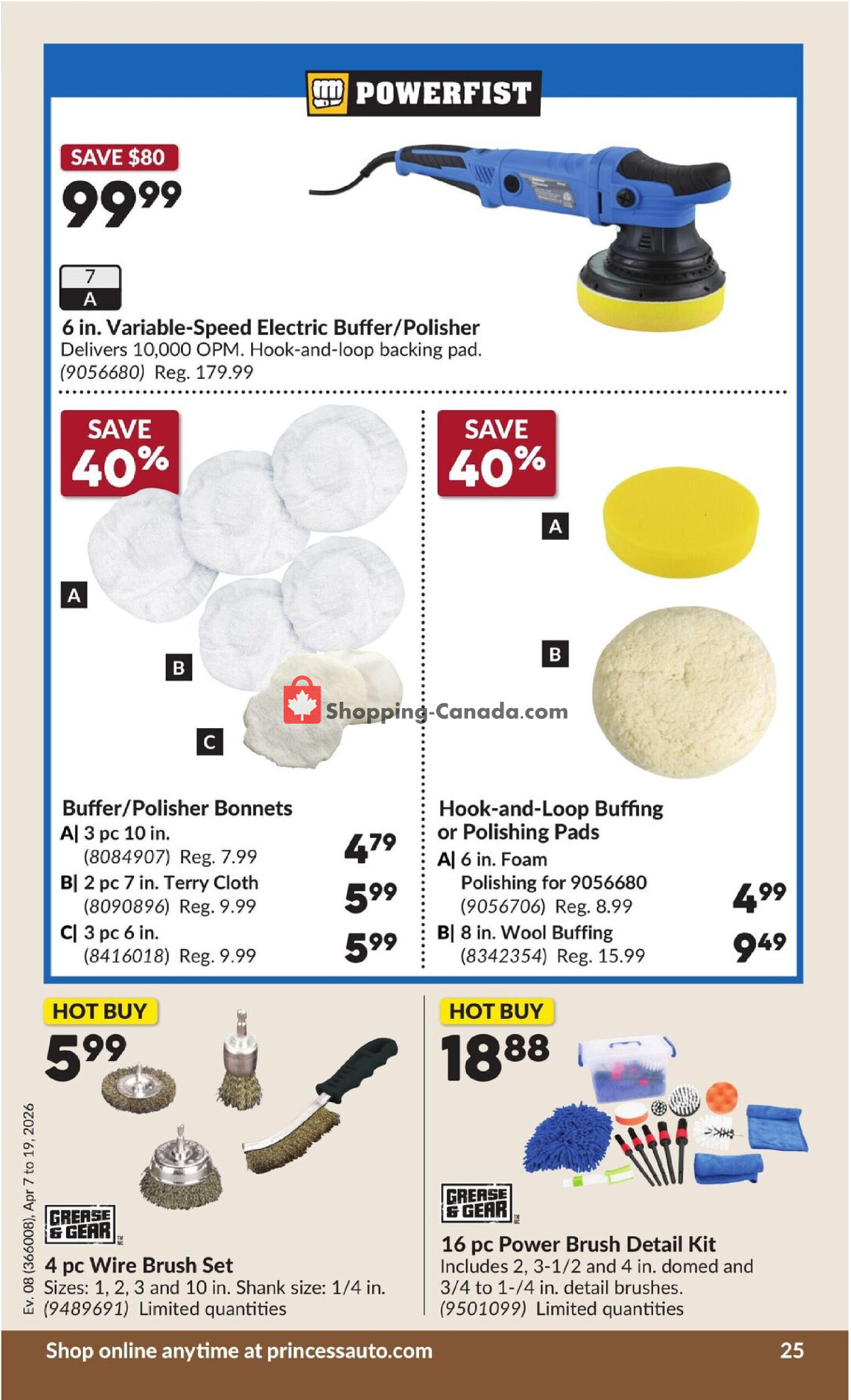 Princess Auto flyer from Tuesday April 7, 2026 to Sunday April 19, 2026 - page 31