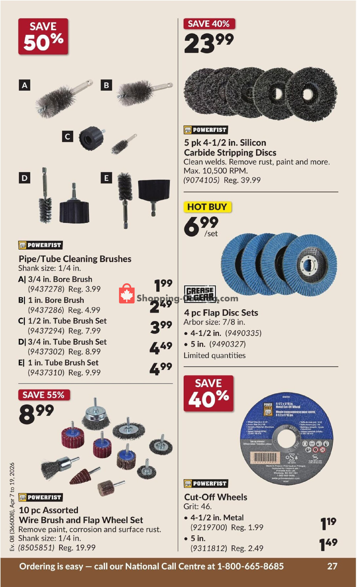 Princess Auto flyer from Tuesday April 7, 2026 to Sunday April 19, 2026 - page 33