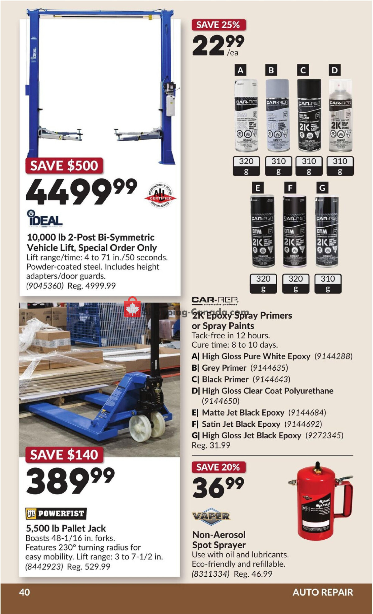 Princess Auto flyer from Tuesday April 7, 2026 to Sunday April 19, 2026 - page 46