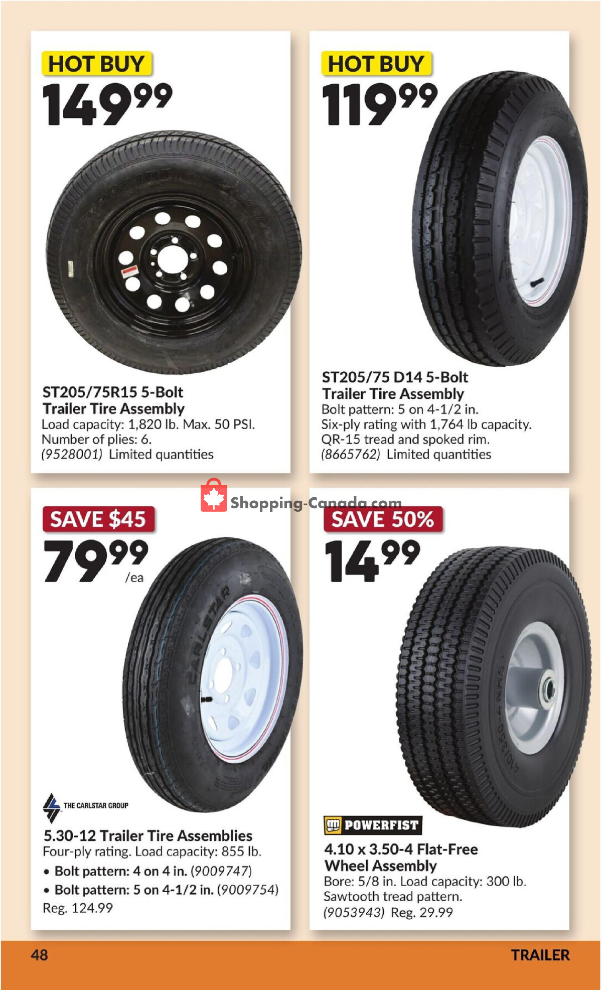 Princess Auto flyer from Tuesday April 7, 2026 to Sunday April 19, 2026 - page 54