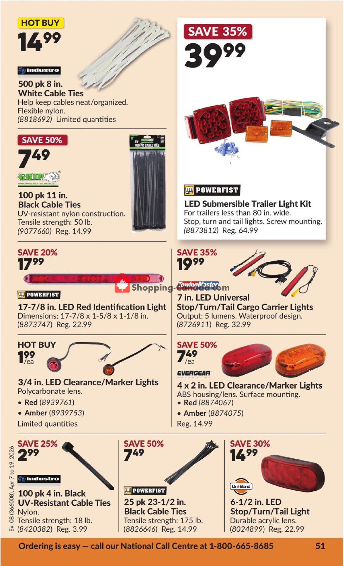 Princess Auto flyer from Tuesday April 7, 2026 to Sunday April 19, 2026 - page 57