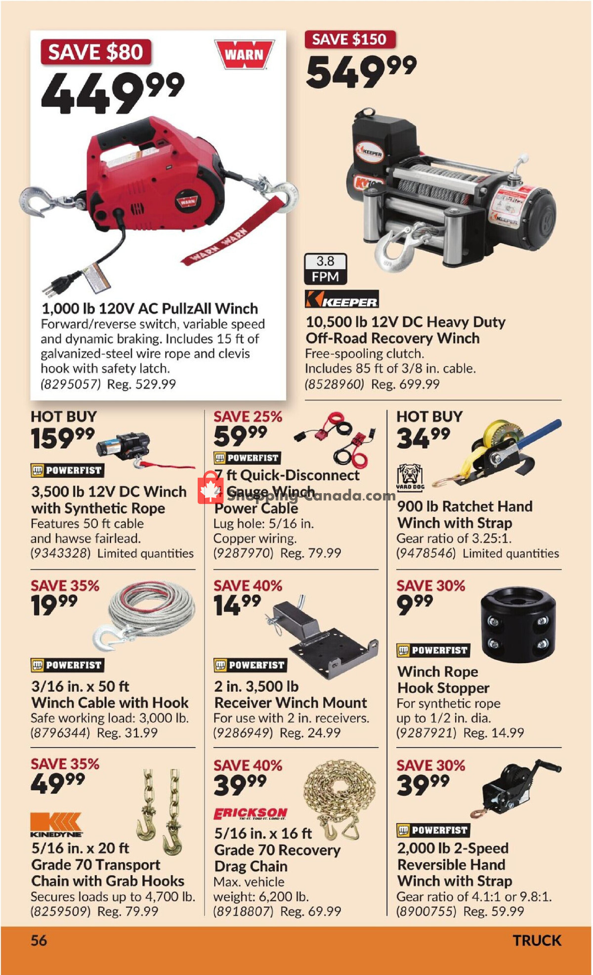 Princess Auto flyer from Tuesday April 7, 2026 to Sunday April 19, 2026 - page 62