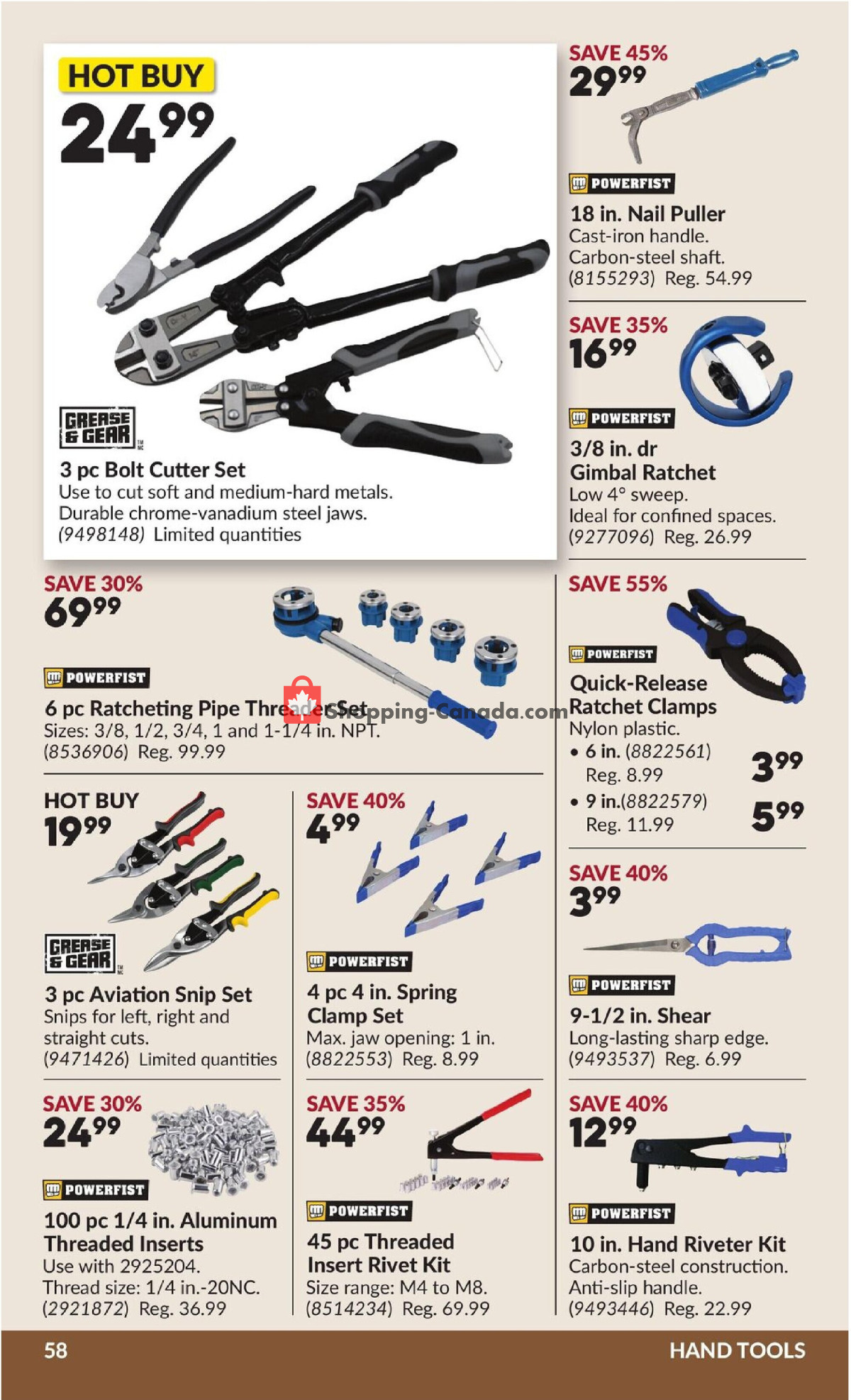 Princess Auto flyer from Tuesday April 7, 2026 to Sunday April 19, 2026 - page 64