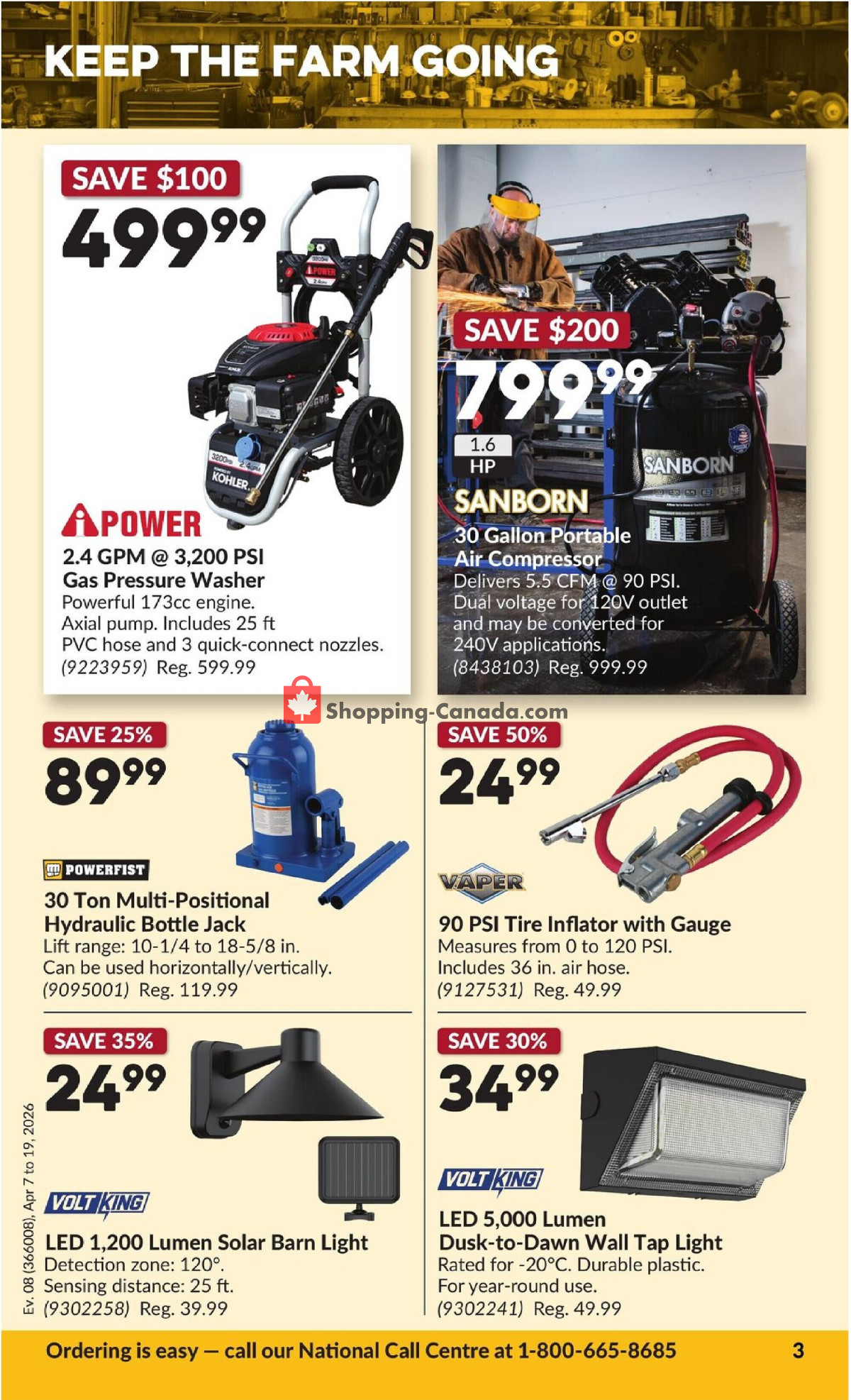 Princess Auto flyer from Tuesday April 7, 2026 to Sunday April 19, 2026 - page 8