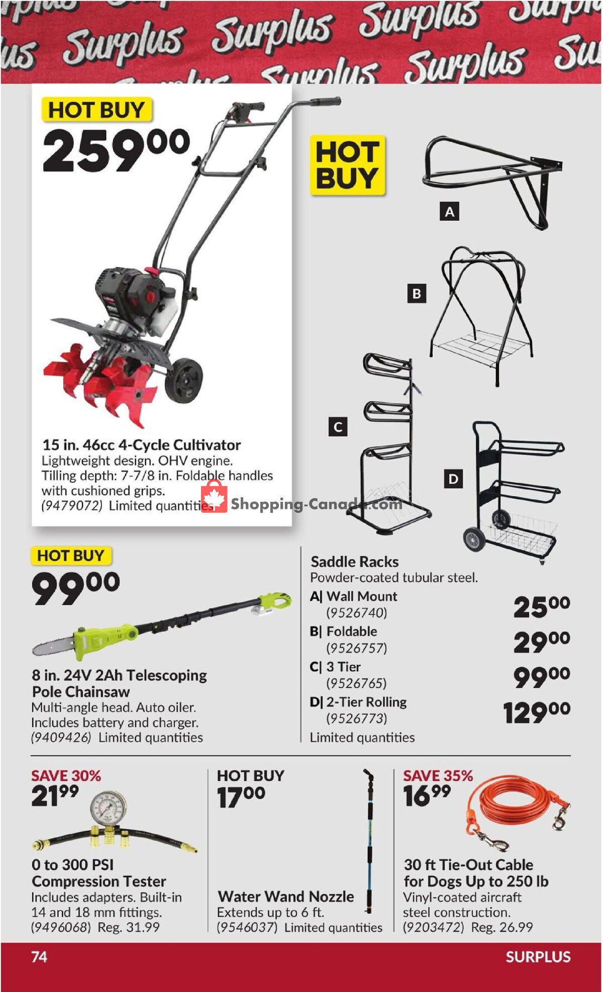 Princess Auto flyer from Tuesday April 7, 2026 to Sunday April 19, 2026 - page 81