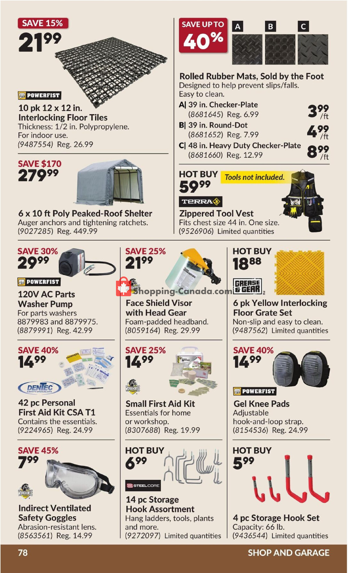 Princess Auto flyer from Tuesday April 7, 2026 to Sunday April 19, 2026 - page 85