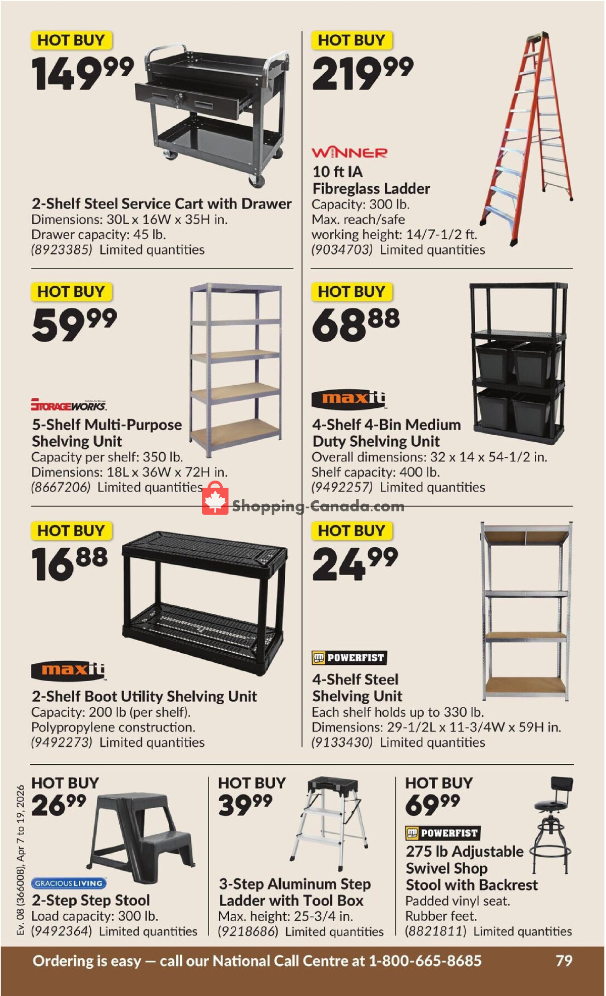 Princess Auto flyer from Tuesday April 7, 2026 to Sunday April 19, 2026 - page 86