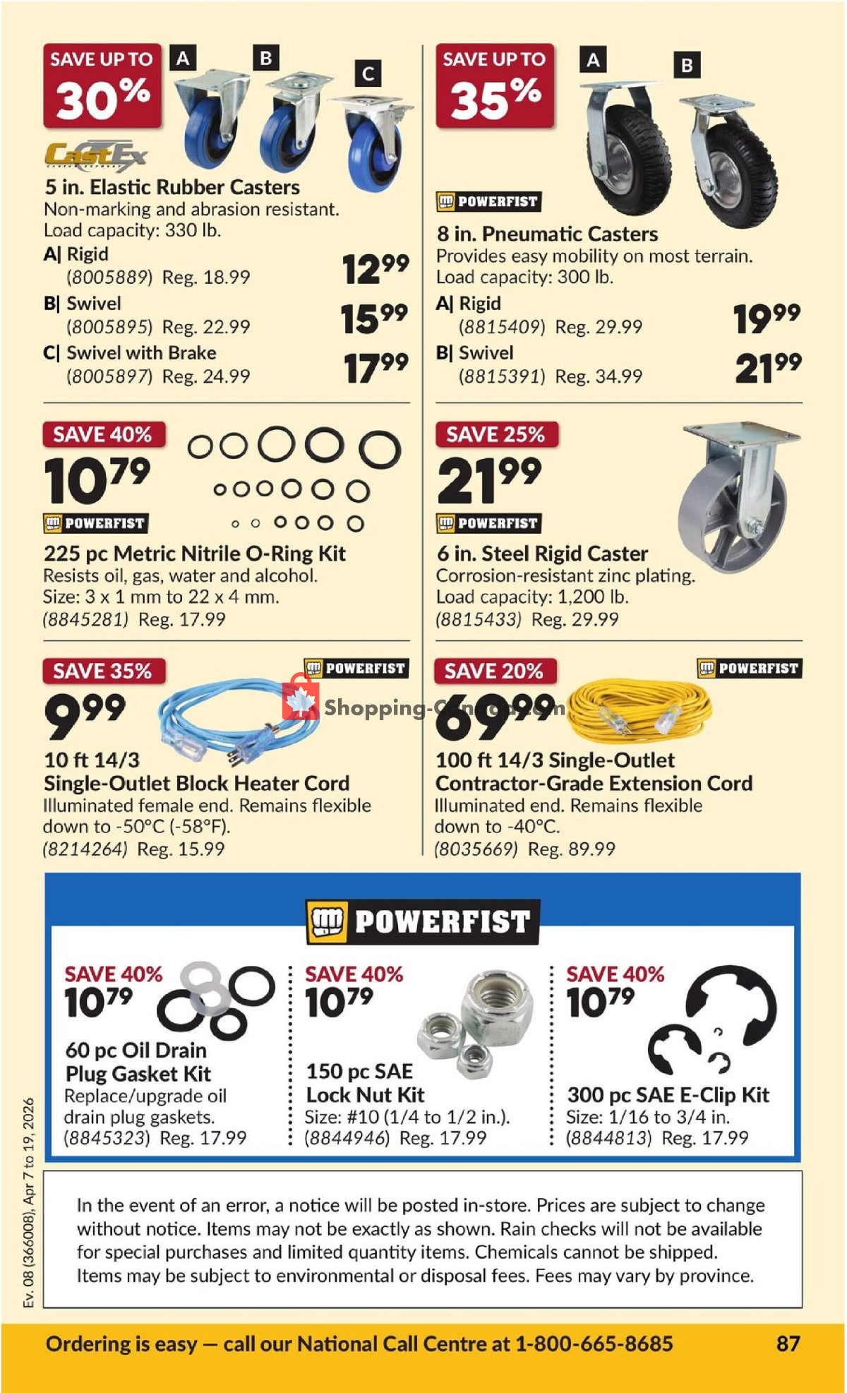 Princess Auto flyer from Tuesday April 7, 2026 to Sunday April 19, 2026 - page 94