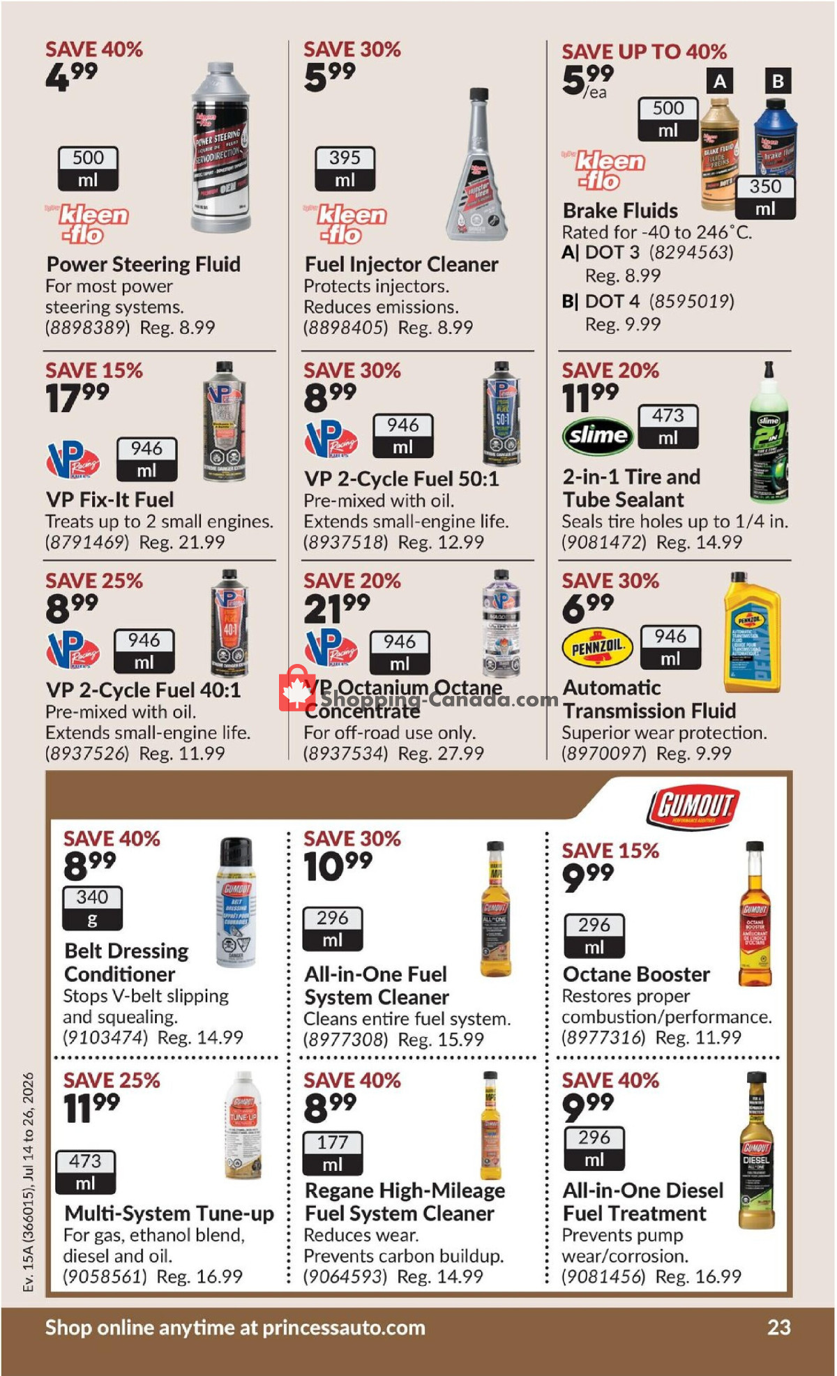 Princess Auto flyer from Tuesday July 14, 2026 to Sunday July 26, 2026 - page 30