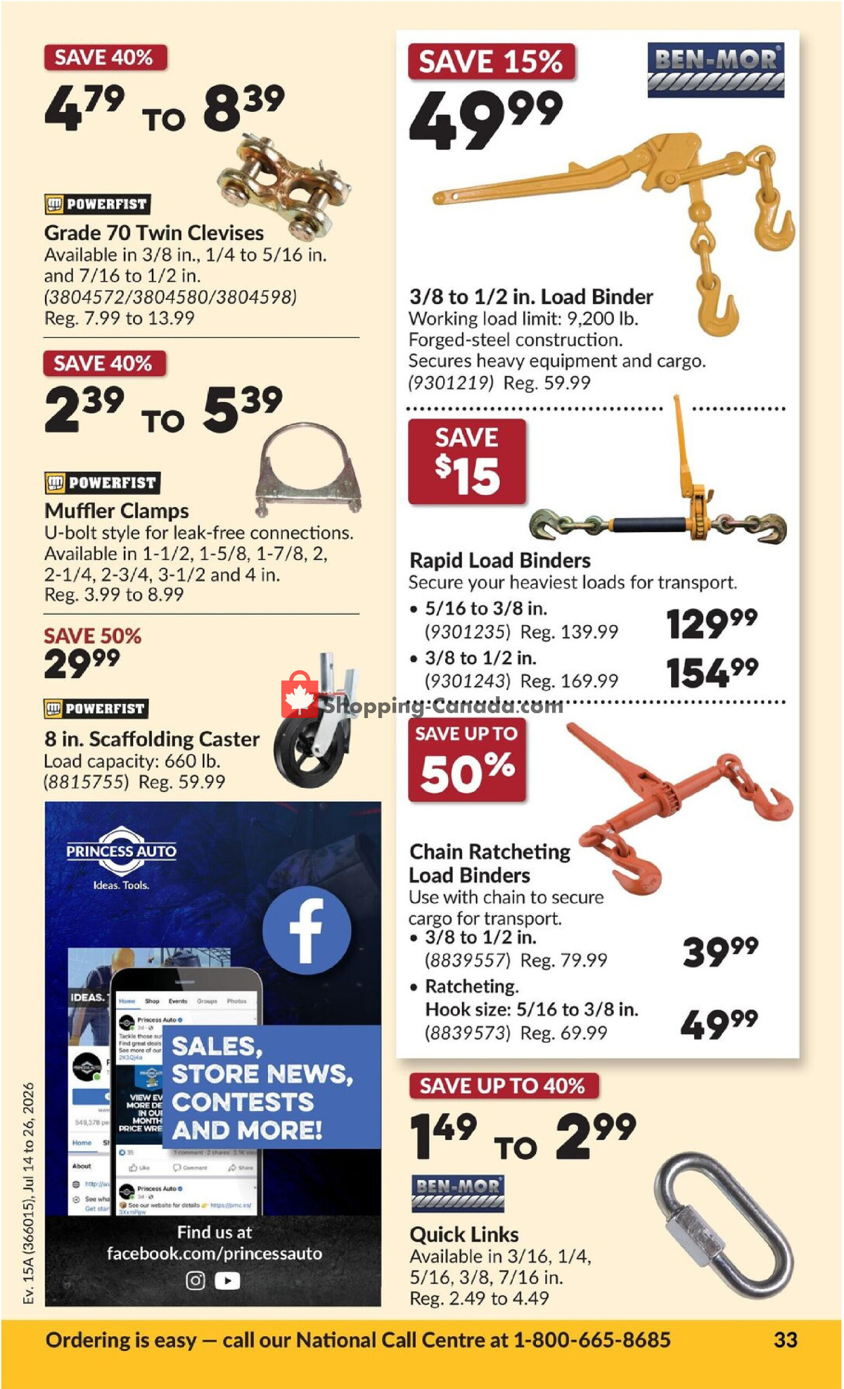 Princess Auto flyer from Tuesday July 14, 2026 to Sunday July 26, 2026 - page 40