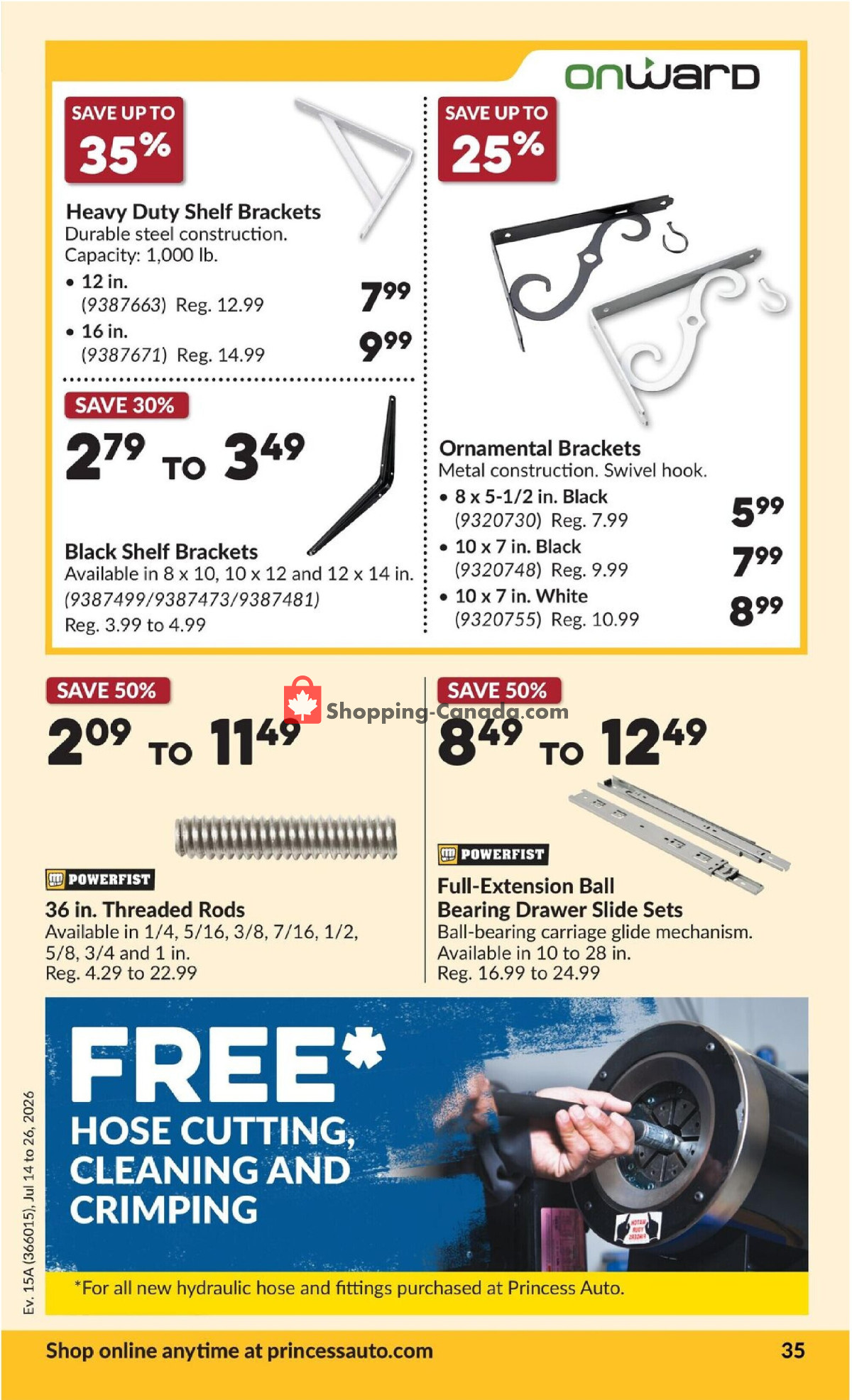 Princess Auto flyer from Tuesday July 14, 2026 to Sunday July 26, 2026 - page 42