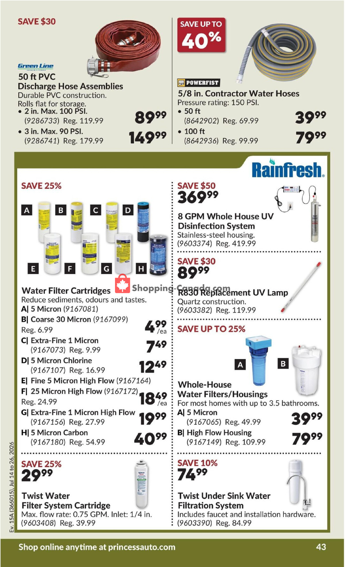 Princess Auto flyer from Tuesday July 14, 2026 to Sunday July 26, 2026 - page 50