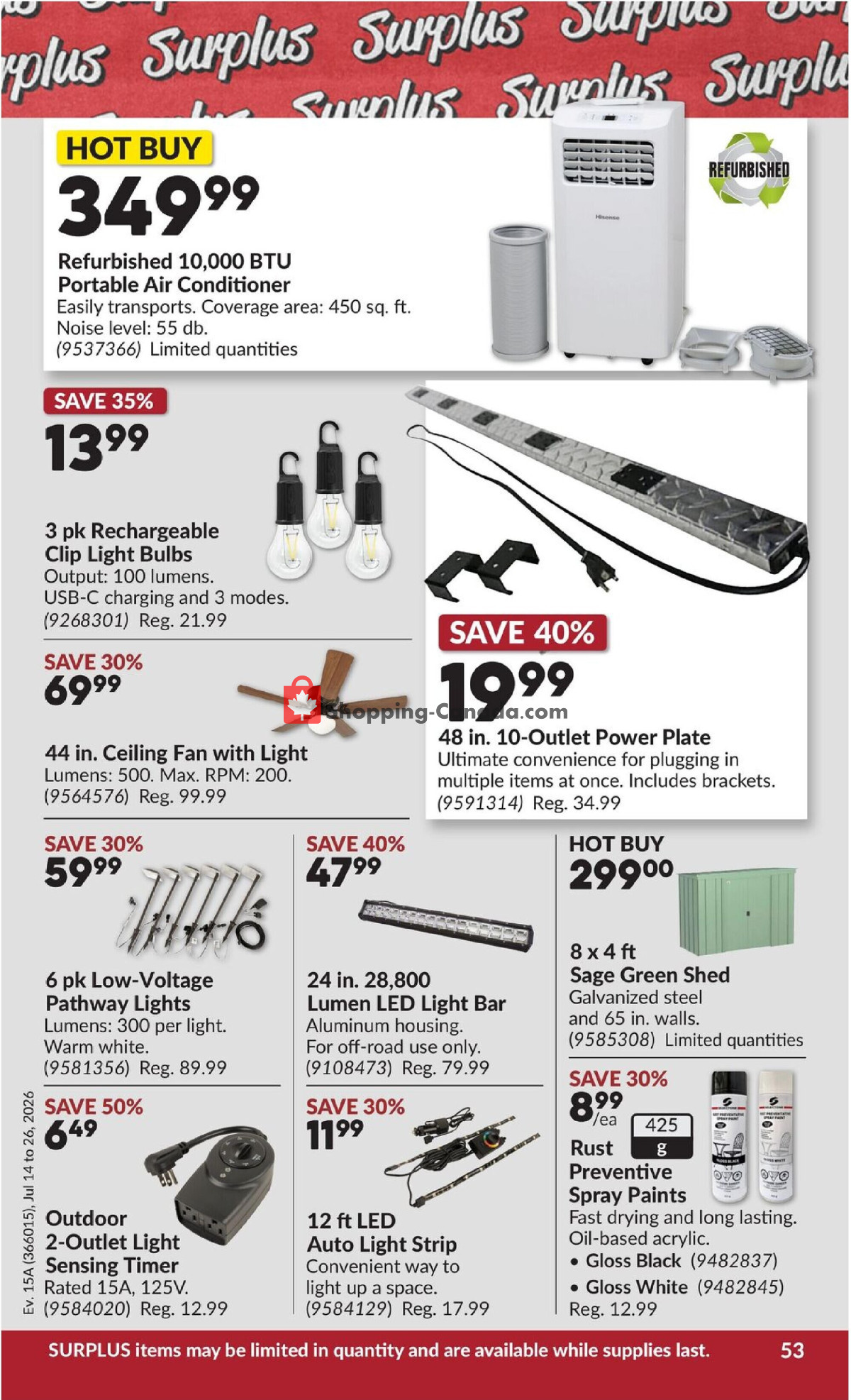 Princess Auto flyer from Tuesday July 14, 2026 to Sunday July 26, 2026 - page 60