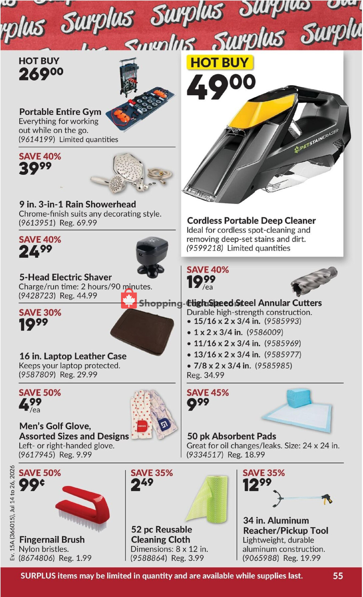 Princess Auto flyer from Tuesday July 14, 2026 to Sunday July 26, 2026 - page 62