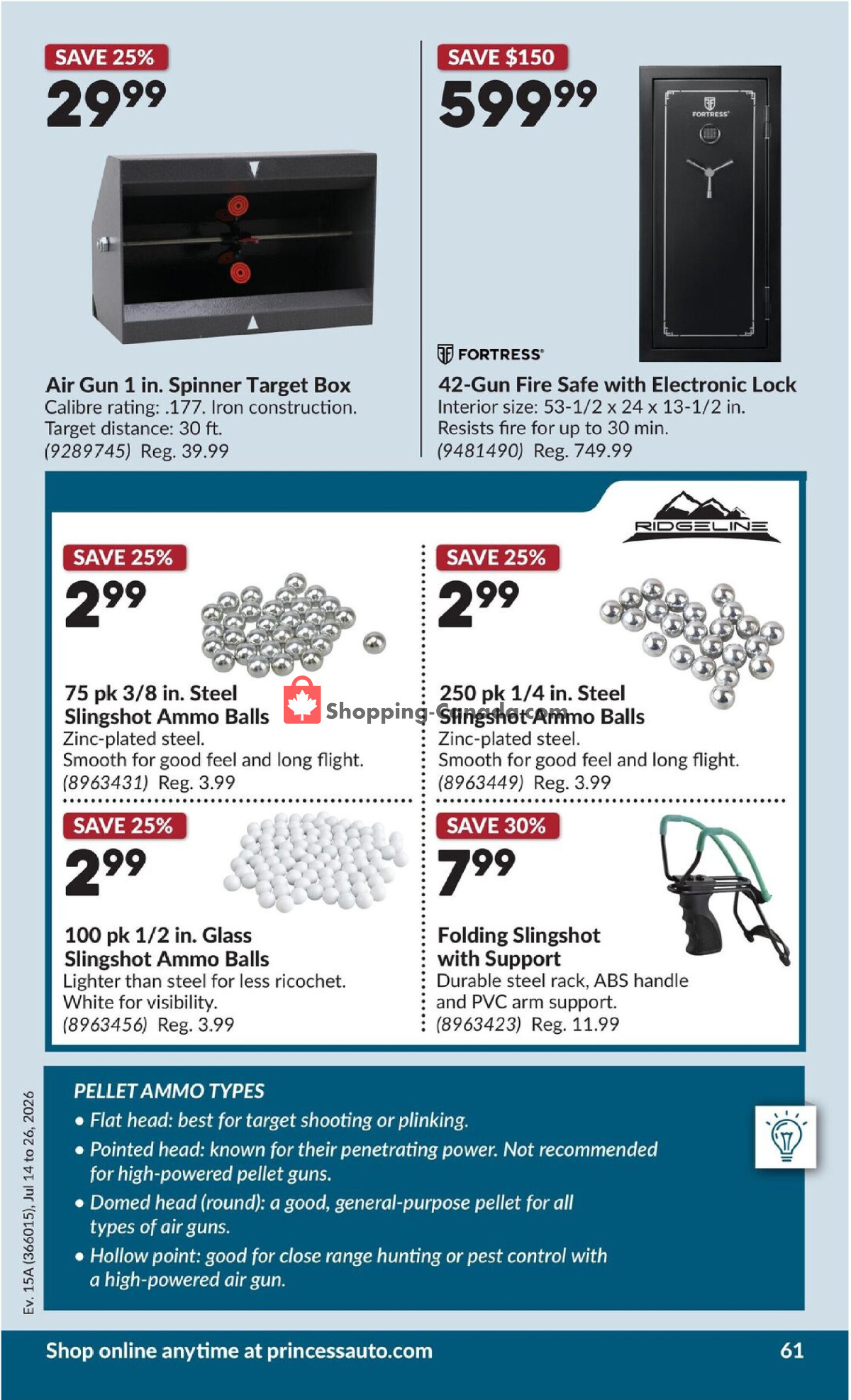Princess Auto flyer from Tuesday July 14, 2026 to Sunday July 26, 2026 - page 68
